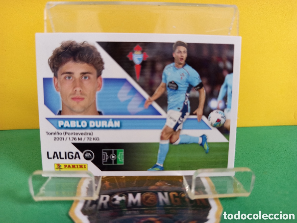 Figurine di Calcio: ❇️ CROMO ⚽ 18A.- PABLO DUR&Aacute;N (R. CELTA) - COLECCIONES ESTE 2026/27 (PANINI) ❇️