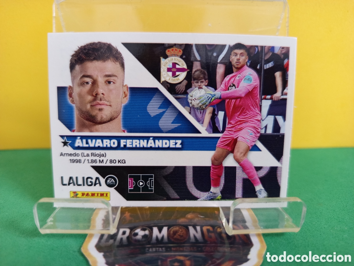 Figurine di Calcio: ❇️ CROMO ⚽ 3.- &Aacute;LVARO FERN&Aacute;NDEZ (DEPORTIVO CORU&Ntilde;A) - COLECCIONES ESTE 2026/27 (PANINI) ❇️