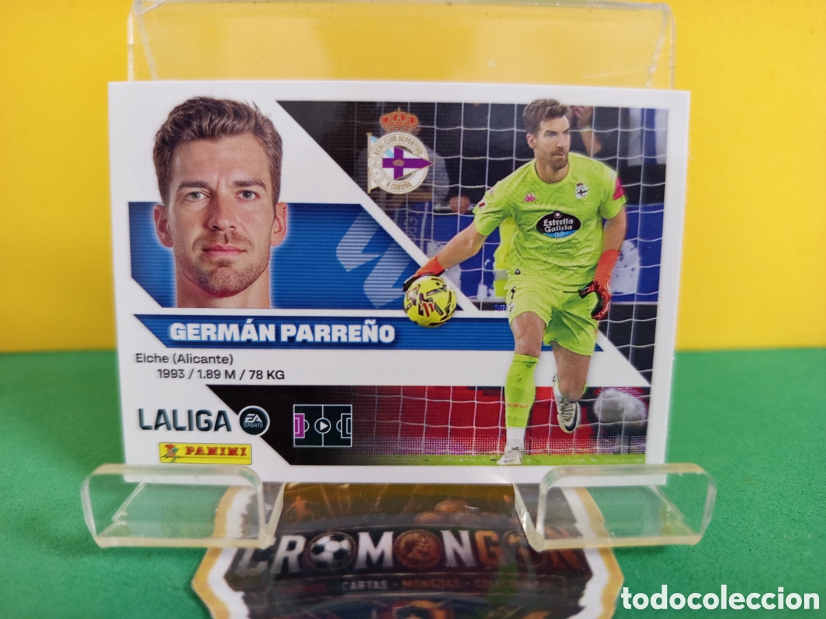 Figurine di Calcio: ❇️ CROMO ⚽ 4.- GERM&Aacute;N PARRE&Ntilde;O (DEPORTIVO CORU&Ntilde;A) - COLECCIONES ESTE 2026/27 (PANINI) ❇️