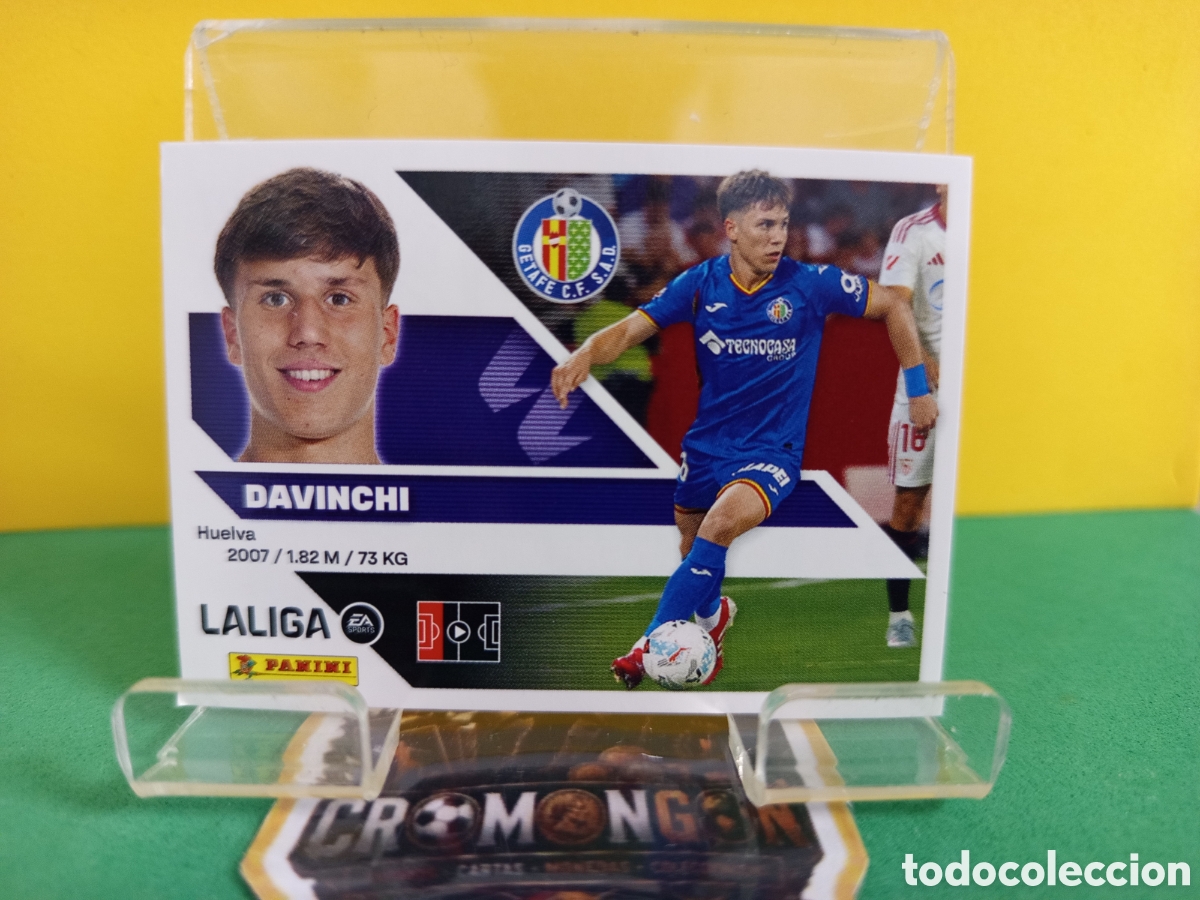 Fu&szlig;ball-Sticker: ❇️ CROMO ⚽ 10.- DAVINCHI (GETAFE) - COLECCIONES ESTE 2026/27 (PANINI) ❇️