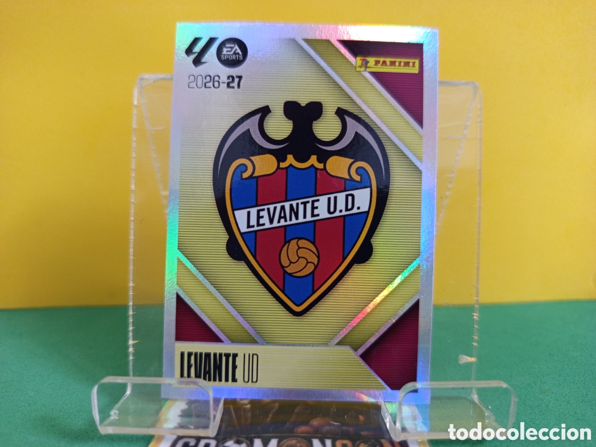 Fu&szlig;ball-Sticker: ❇️ CROMO ⚽ 1.- ESCUDO (LEVANTE) - COLECCIONES ESTE 2026/27 (PANINI) ❇️