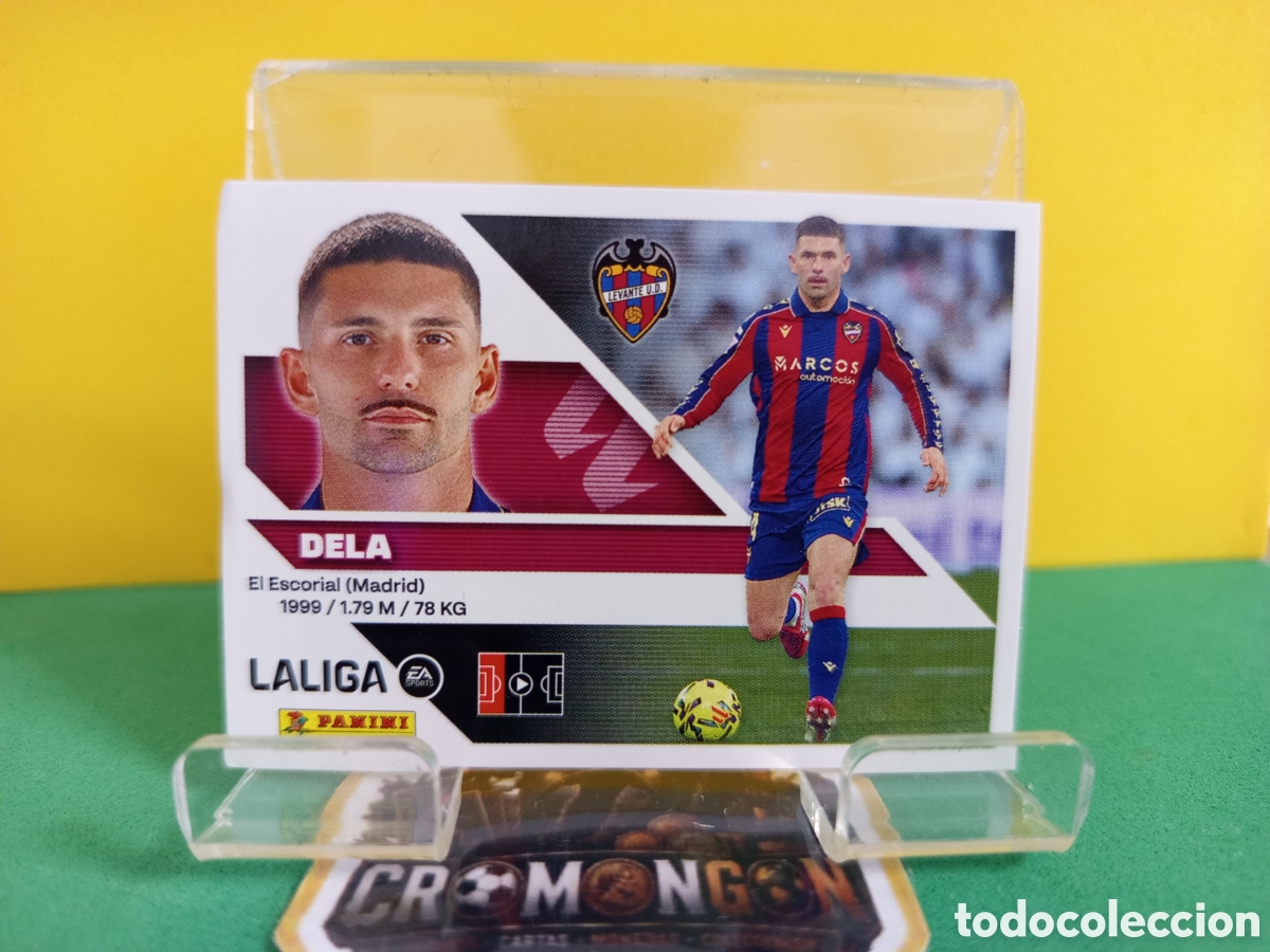 Fu&szlig;ball-Sticker: ❇️ CROMO ⚽ 7.- DELA (LEVANTE) - COLECCIONES ESTE 2026/27 (PANINI) ❇️