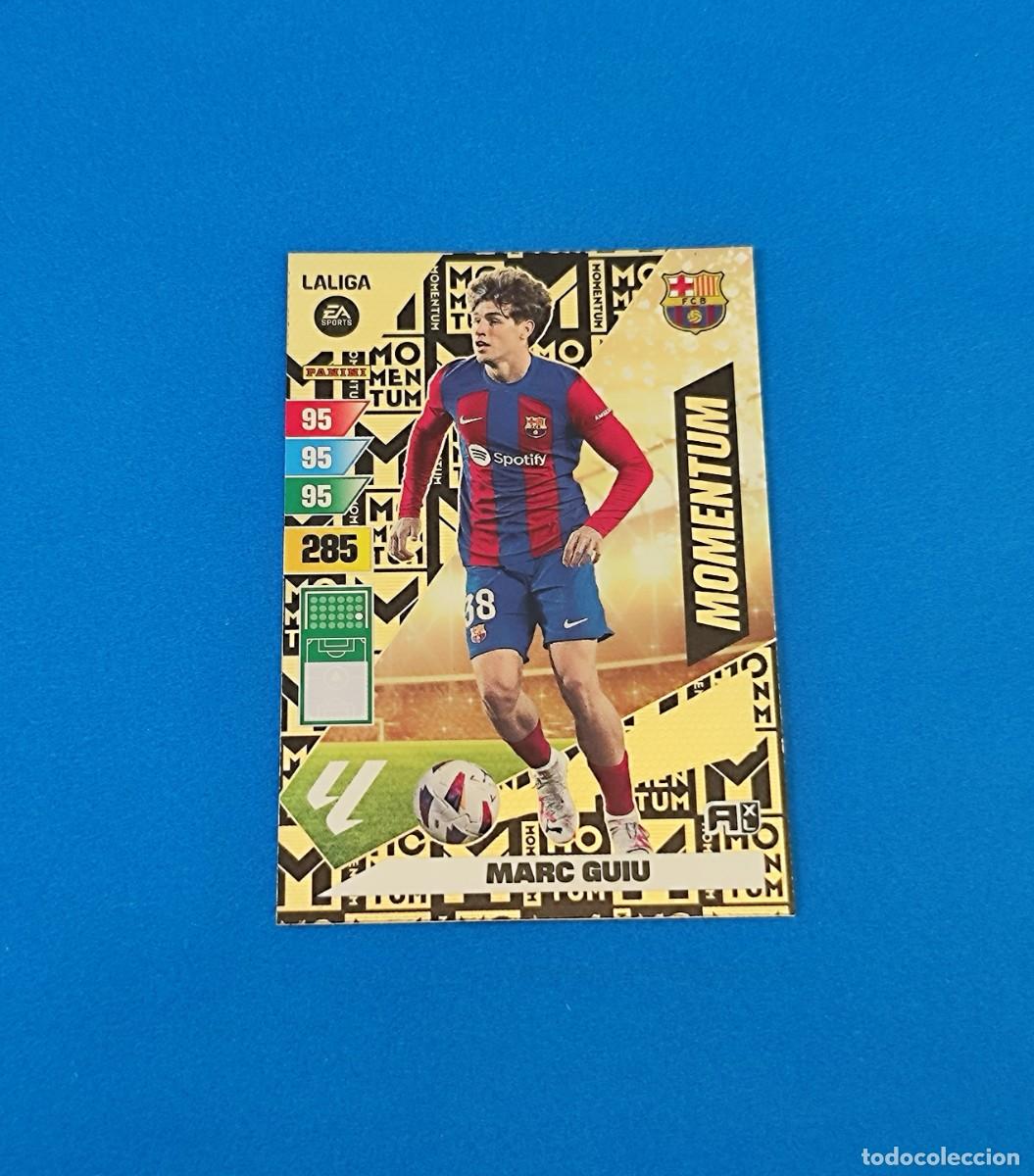 Cromos de f&uacute;tbol: Momentum 2023 2024 / 23 24 Barcelona Marc Guiu