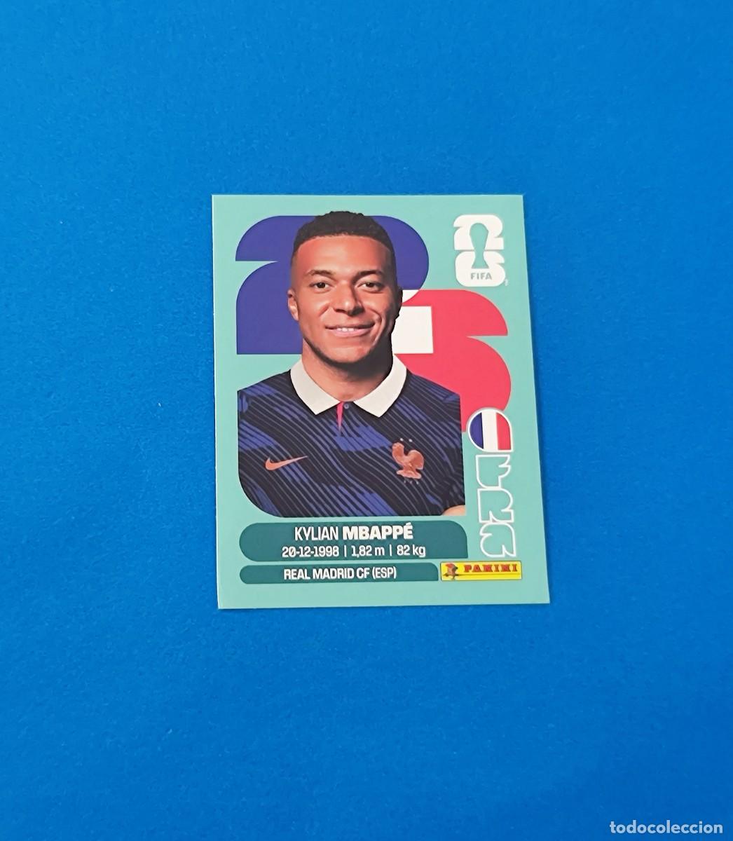 Cromos de f&uacute;tbol: FIFA World Cup Mundial 2026 Mbappe FRA 20 Francia Sticker