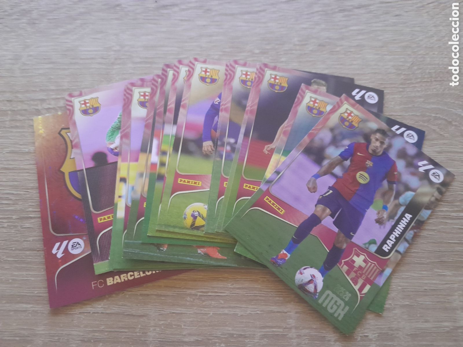 Cromos de f&uacute;tbol: lote 15 cromos barcelona megacracks 2025 2026 diferentes