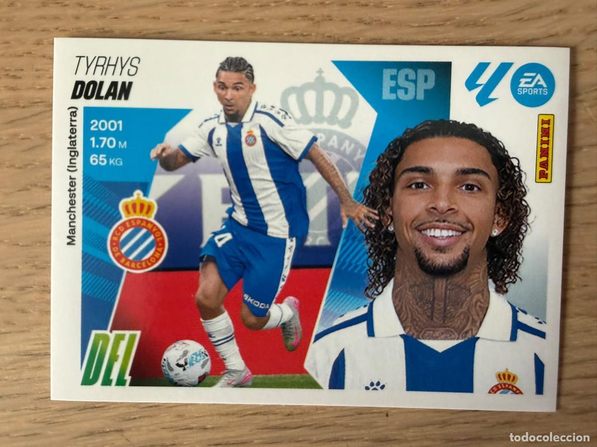 Cromos de f&uacute;tbol: FICHAJE 27 DOLAN ESPANYOL 25 26 2025 2026 LIGA EA SPORTS COLECCIONES ESTE SIN PEGAR