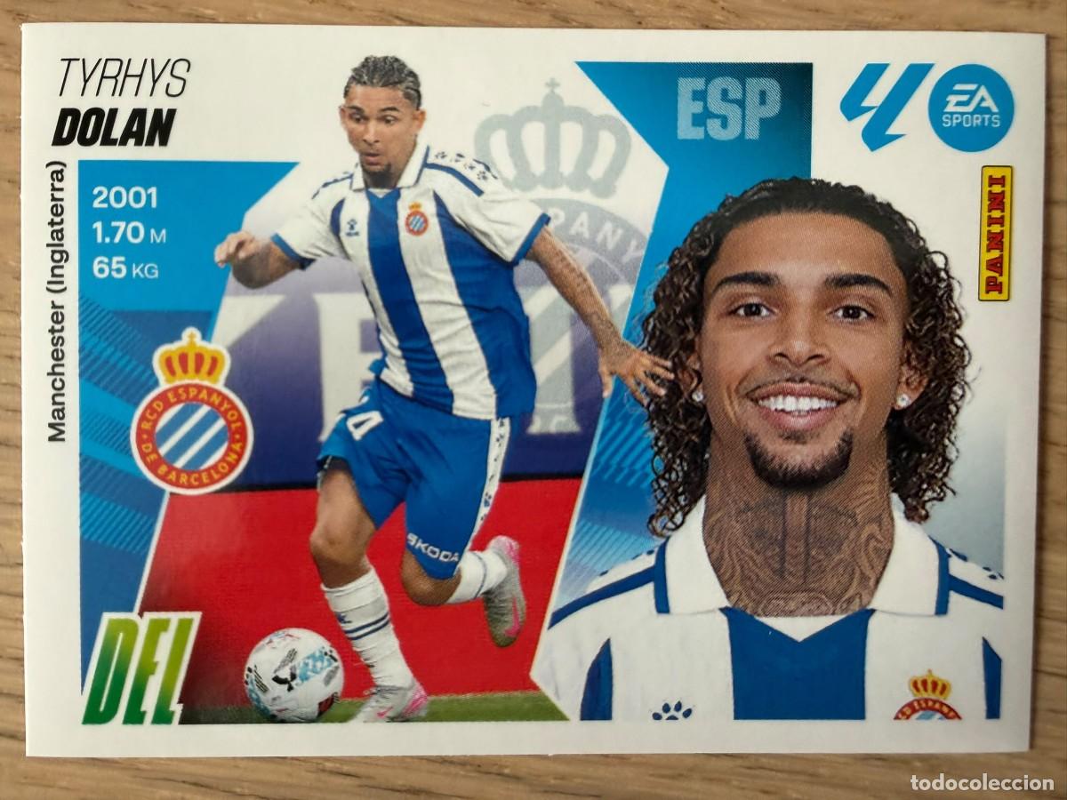 Cromos de f&uacute;tbol: FICHAJE 27 DOLAN ESPANYOL 25 26 2025 2026 LIGA EA SPORTS COLECCIONES ESTE SIN PEGAR