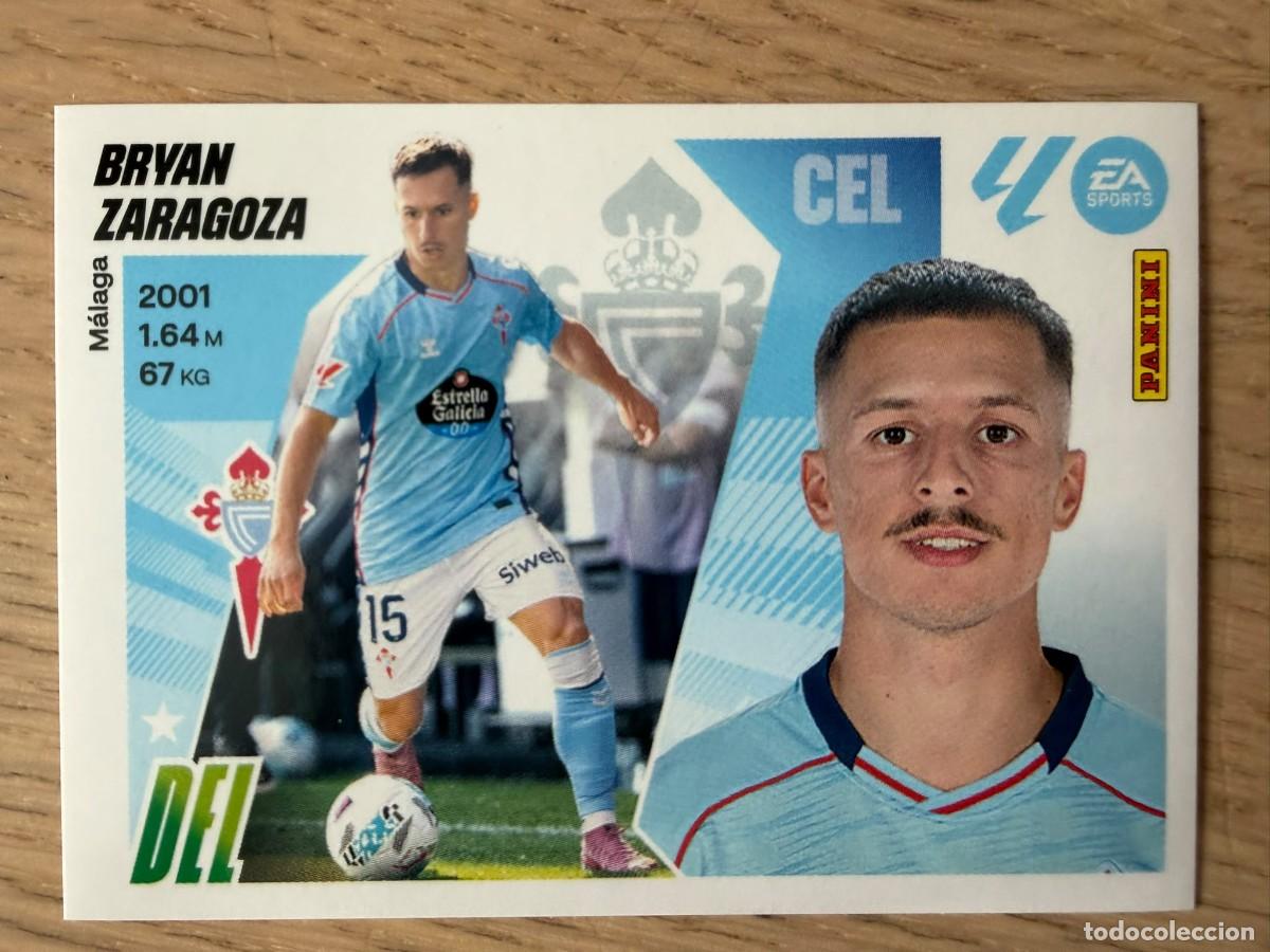 Cromos de f&uacute;tbol: FICHAJE 31 BRYAN ZARAGOZA CELTA VIGO 25 26 2025 2026 LIGA EA SPORTS COLECCIONES ESTE SIN PEGAR