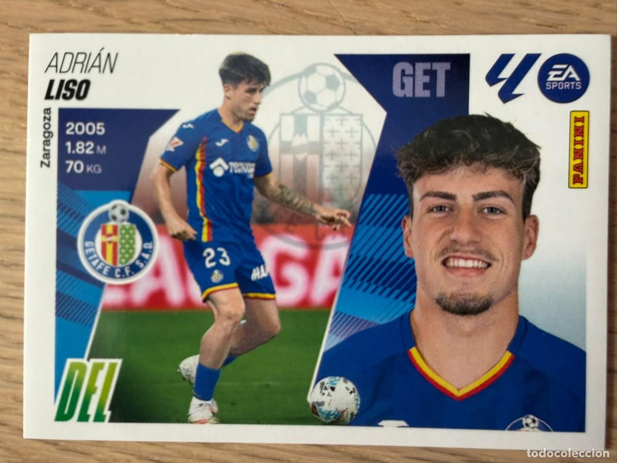 Cromos de f&uacute;tbol: FICHAJE 34 LISO GETAFE 25 26 2025 2026 LIGA EA SPORTS COLECCIONES ESTE SIN PEGAR