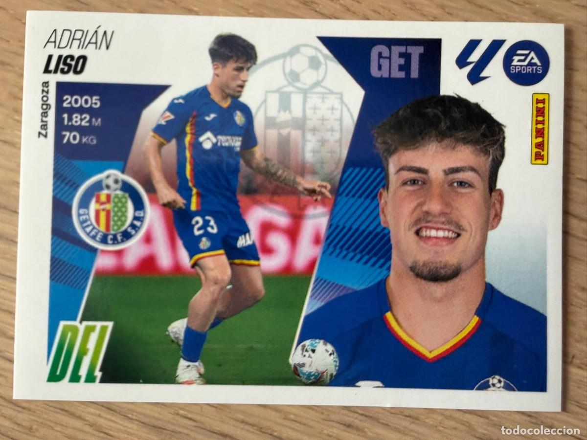Cromos de f&uacute;tbol: FICHAJE 34 LISO GETAFE 25 26 2025 2026 LIGA EA SPORTS COLECCIONES ESTE SIN PEGAR