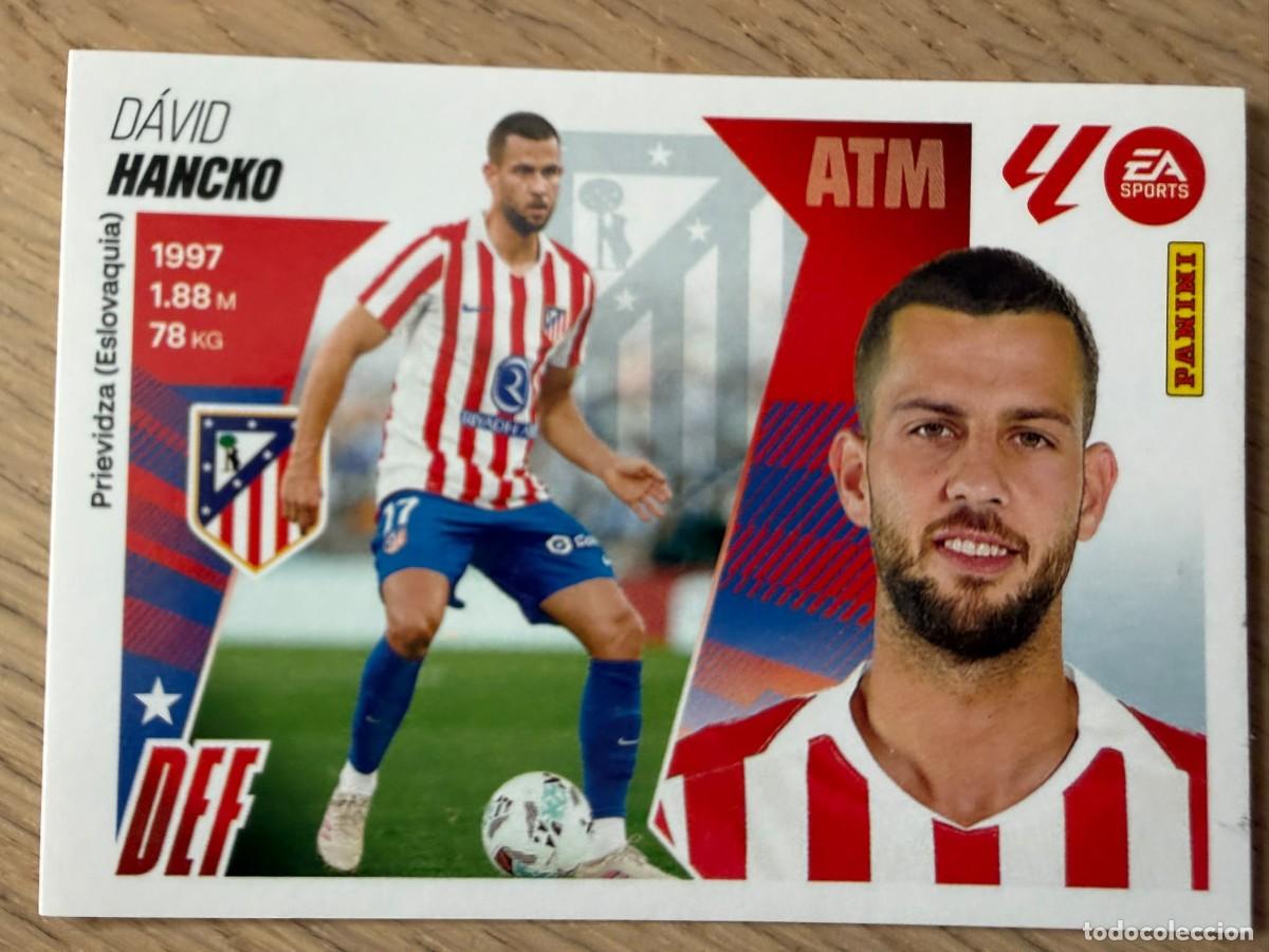 Cromos de f&uacute;tbol: FICHAJE 35 HANCKO ATLETICO MADRID 25 26 2025 2026 LIGA EA SPORTS COLECCIONES ESTE SIN PEGAR