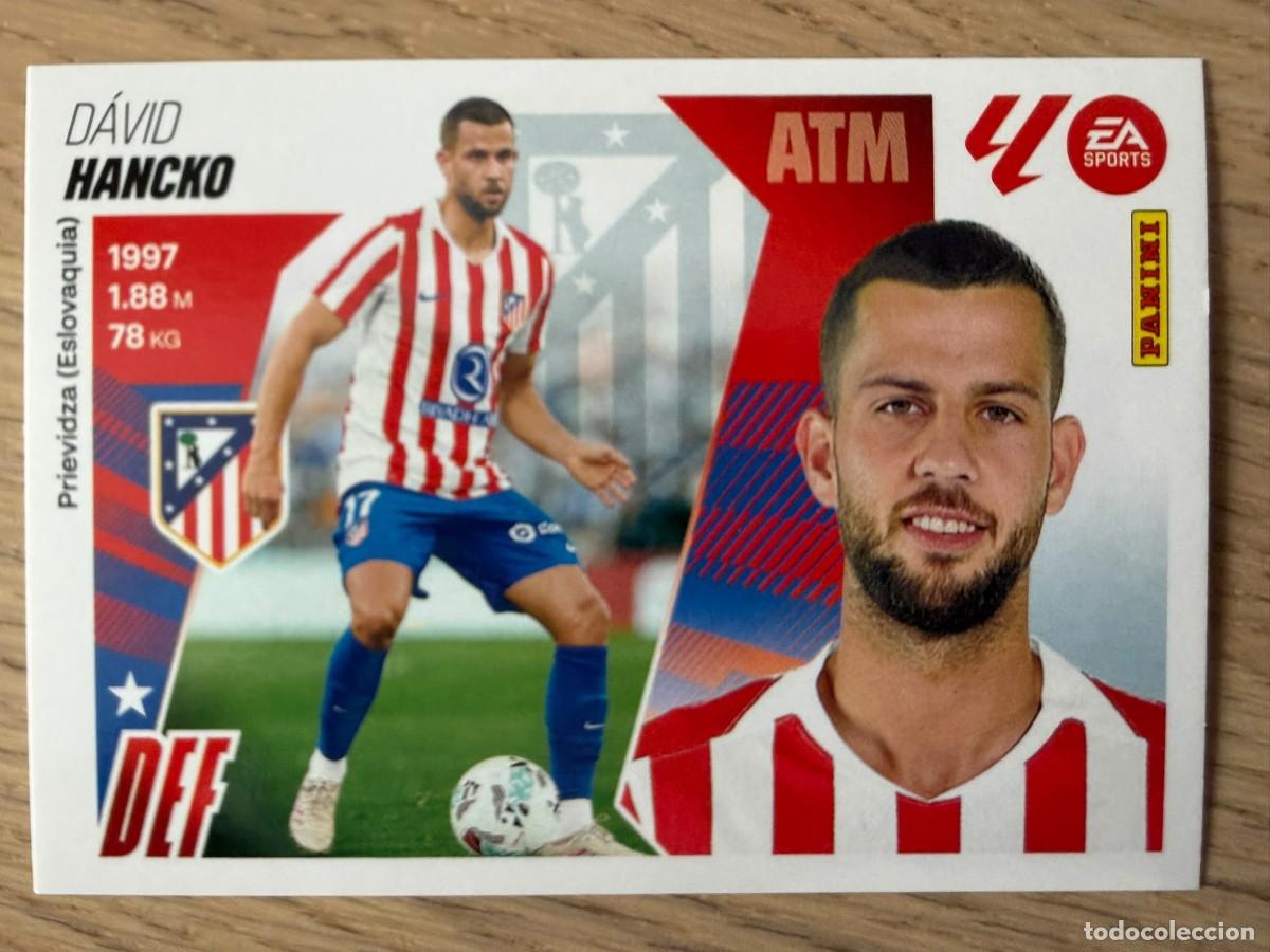 Cromos de f&uacute;tbol: FICHAJE 35 HANCKO ATLETICO MADRID 25 26 2025 2026 LIGA EA SPORTS COLECCIONES ESTE SIN PEGAR