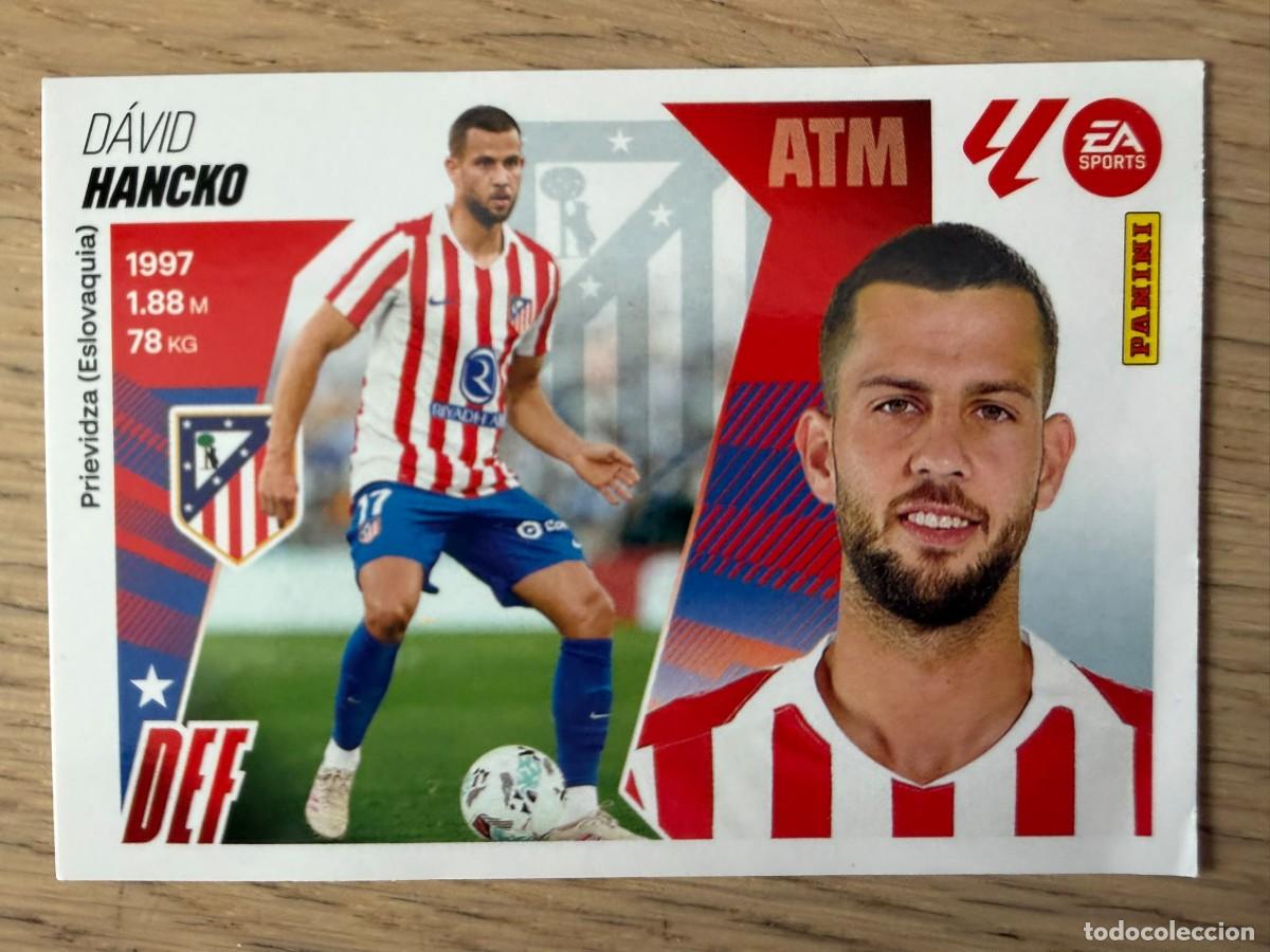 Cromos de f&uacute;tbol: FICHAJE 35 HANCKO ATLETICO MADRID 25 26 2025 2026 LIGA EA SPORTS COLECCIONES ESTE SIN PEGAR