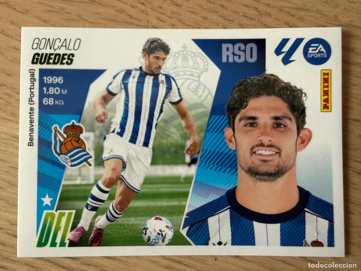 Cromos de f&uacute;tbol: FICHAJE 36 GUEDES REAL SOCIEDAD 25 26 2025 2026 LIGA EA SPORTS COLECCIONES ESTE SIN PEGAR