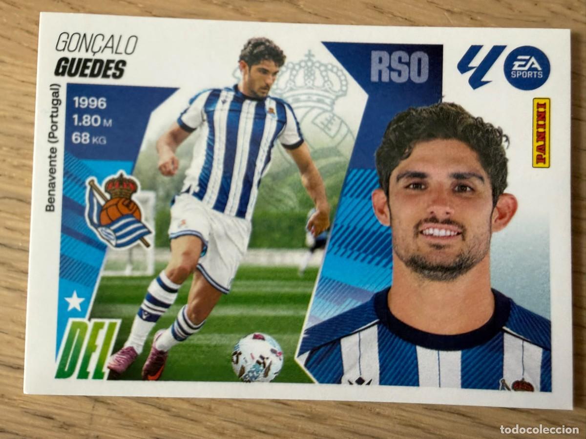 Cromos de f&uacute;tbol: FICHAJE 36 GUEDES REAL SOCIEDAD 25 26 2025 2026 LIGA EA SPORTS COLECCIONES ESTE SIN PEGAR