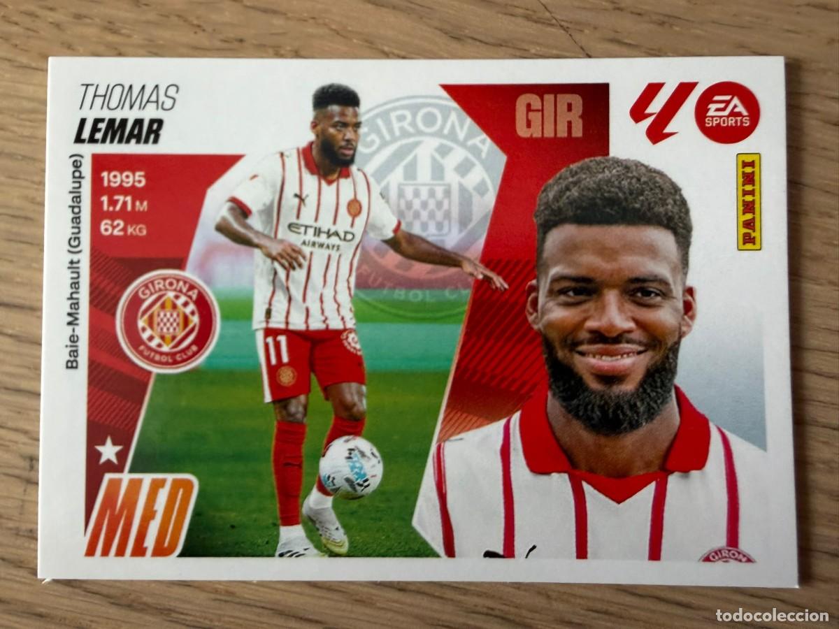 Cromos de f&uacute;tbol: FICHAJE 40 LEMAR GIRONA 25 26 2025 2026 LIGA EA SPORTS COLECCIONES ESTE SIN PEGAR