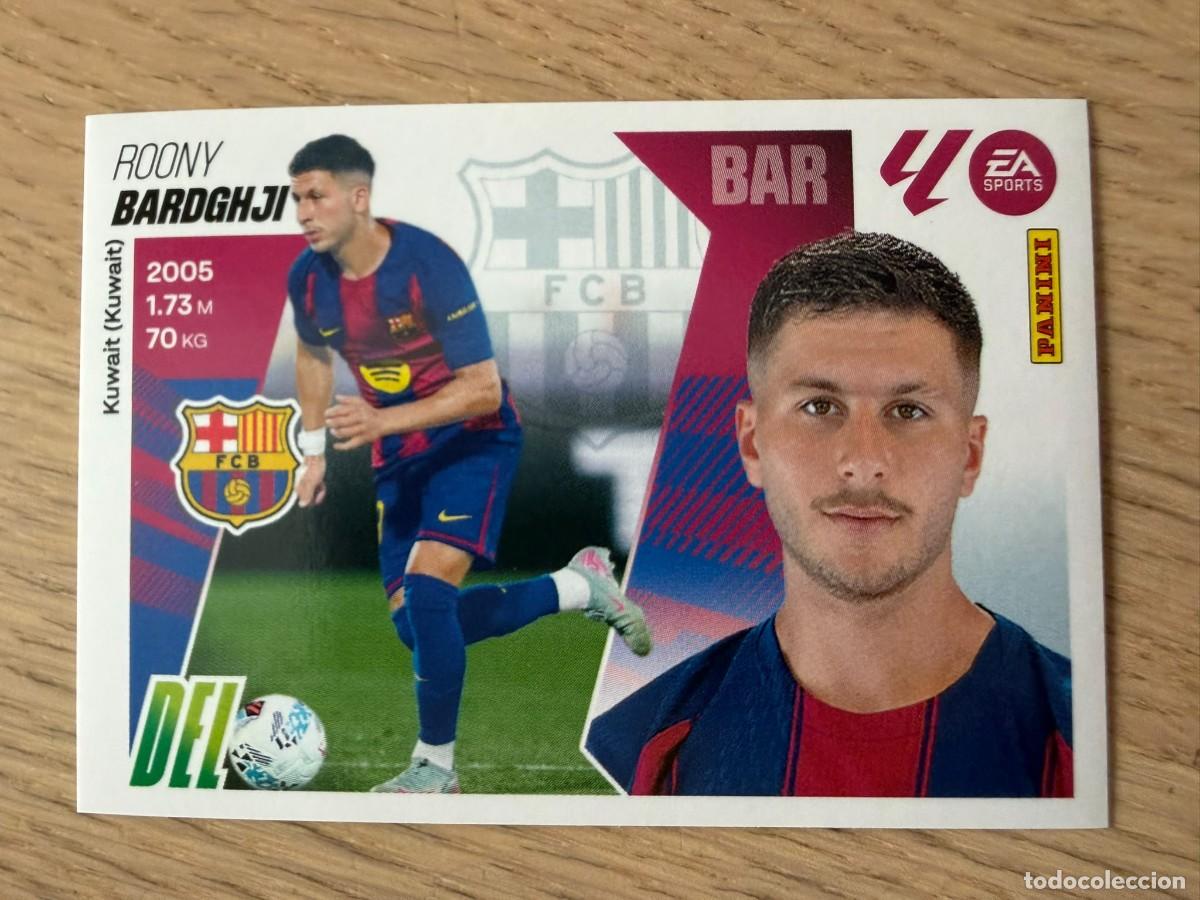 Cromos de f&uacute;tbol: FICHAJE 41 BARDGHJI BARCELONA 25 26 2025 2026 LIGA EA SPORTS COLECCIONES ESTE SIN PEGAR