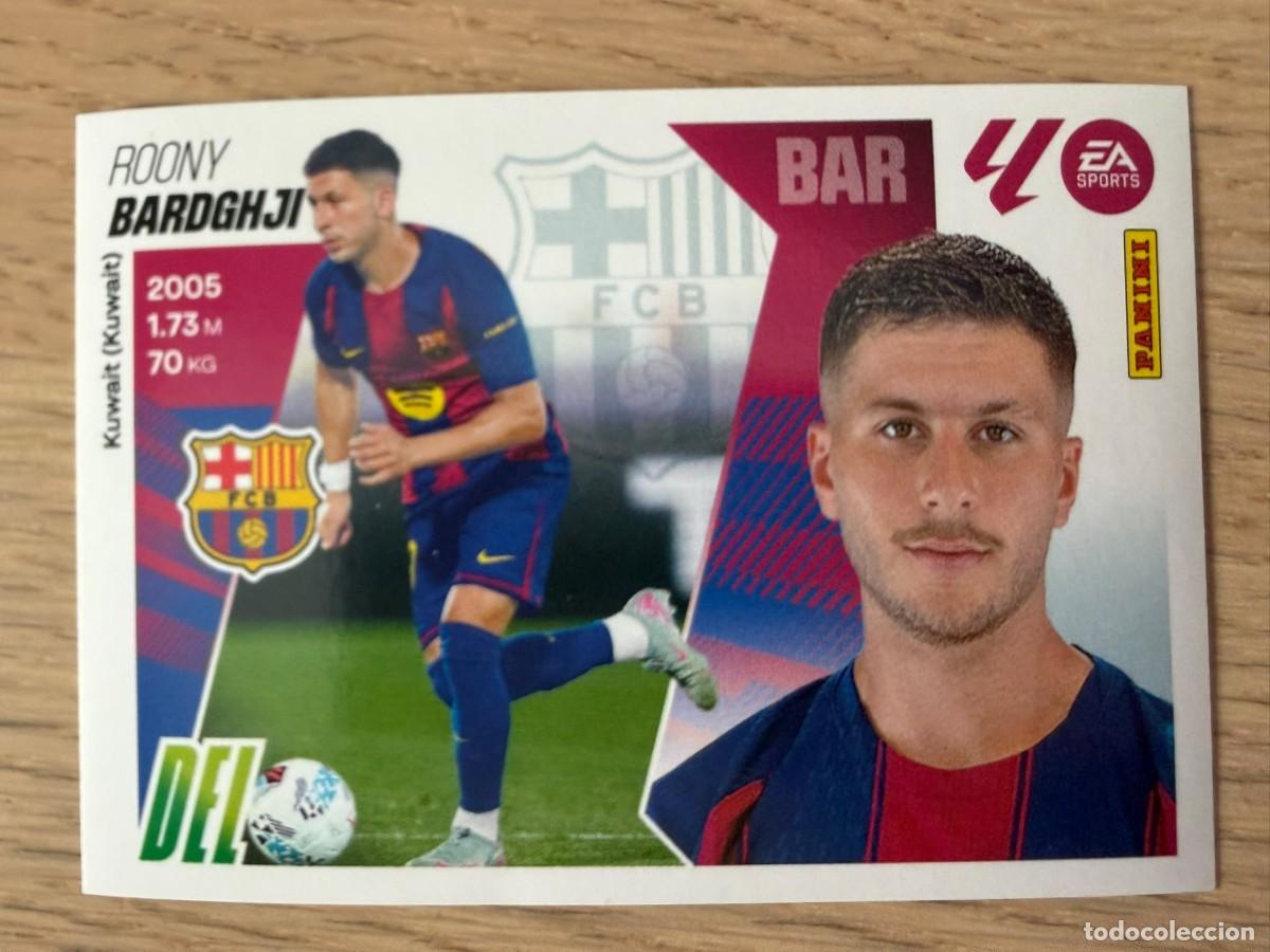 Cromos de f&uacute;tbol: FICHAJE 41 BARDGHJI BARCELONA 25 26 2025 2026 LIGA EA SPORTS COLECCIONES ESTE SIN PEGAR