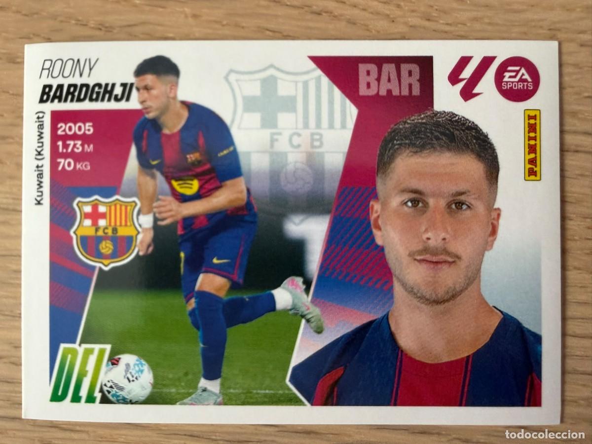 Cromos de f&uacute;tbol: FICHAJE 41 BARDGHJI BARCELONA 25 26 2025 2026 LIGA EA SPORTS COLECCIONES ESTE SIN PEGAR