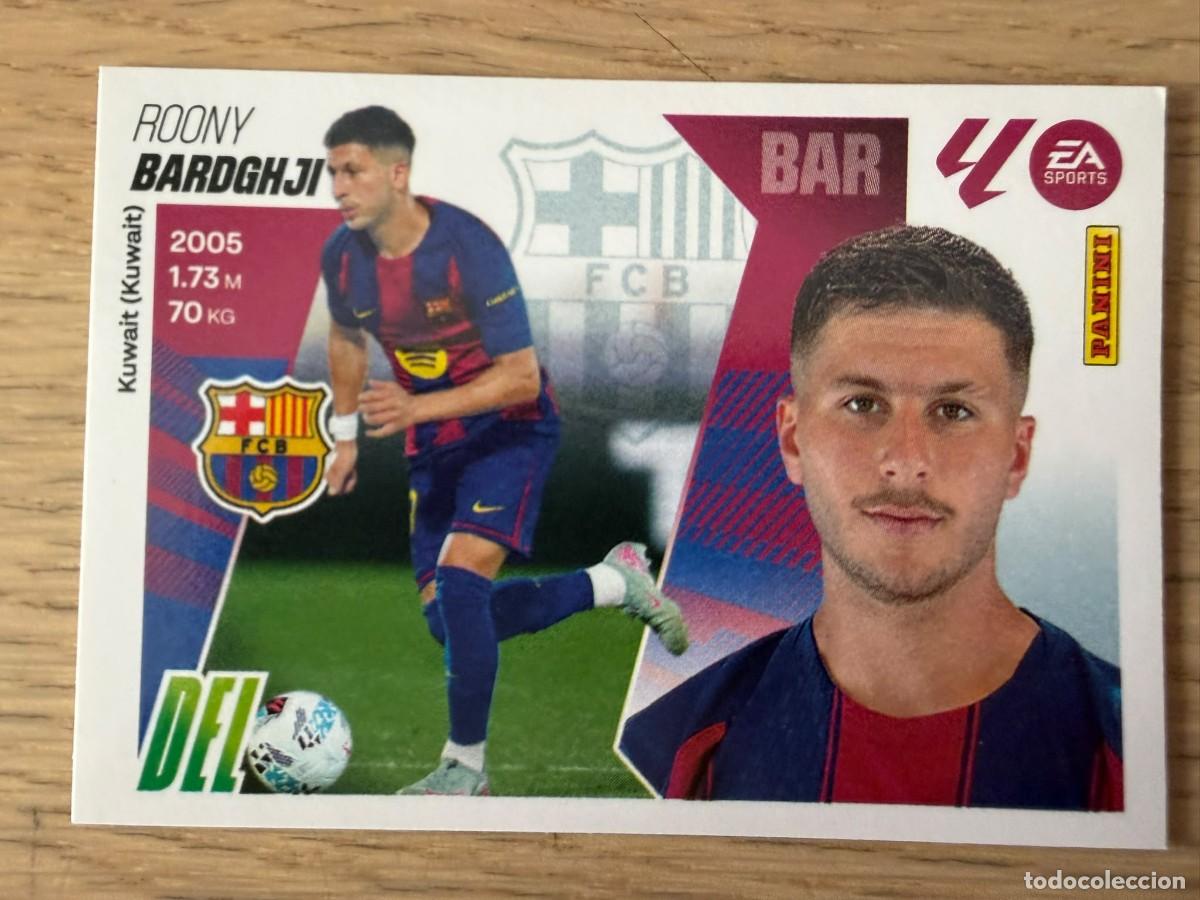 Cromos de f&uacute;tbol: FICHAJE 41 BARDGHJI BARCELONA 25 26 2025 2026 LIGA EA SPORTS COLECCIONES ESTE SIN PEGAR