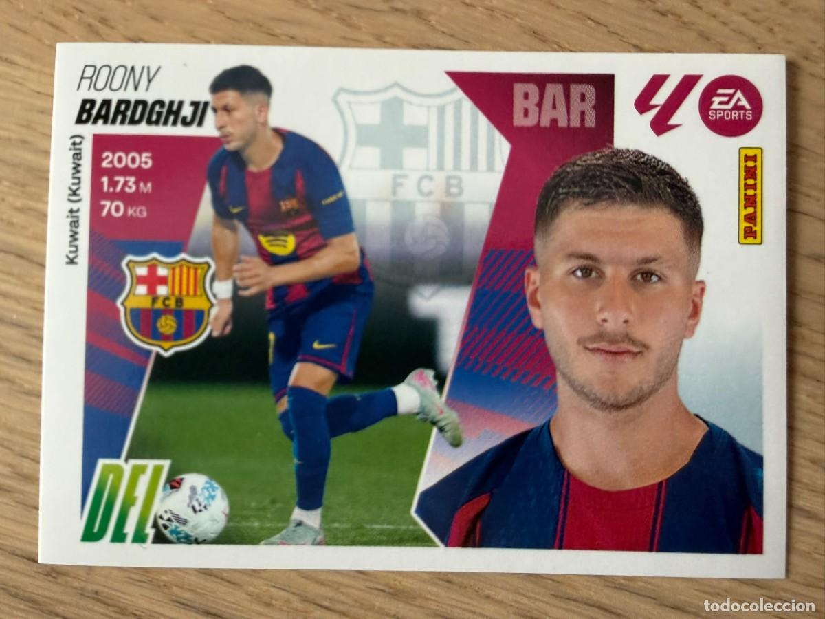 Cromos de f&uacute;tbol: FICHAJE 41 BARDGHJI BARCELONA 25 26 2025 2026 LIGA EA SPORTS COLECCIONES ESTE SIN PEGAR