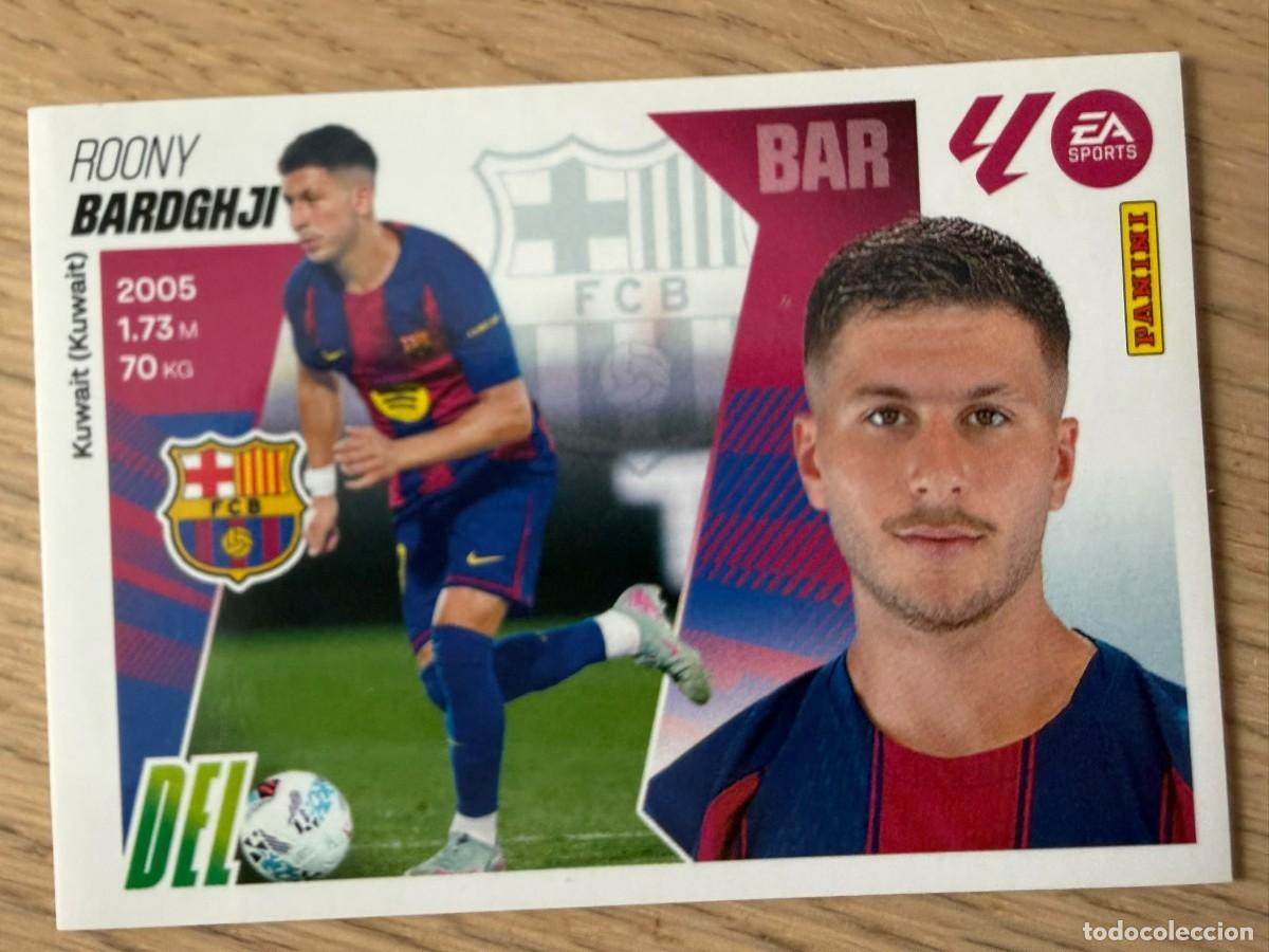 Cromos de f&uacute;tbol: FICHAJE 41 BARDGHJI BARCELONA 25 26 2025 2026 LIGA EA SPORTS COLECCIONES ESTE SIN PEGAR