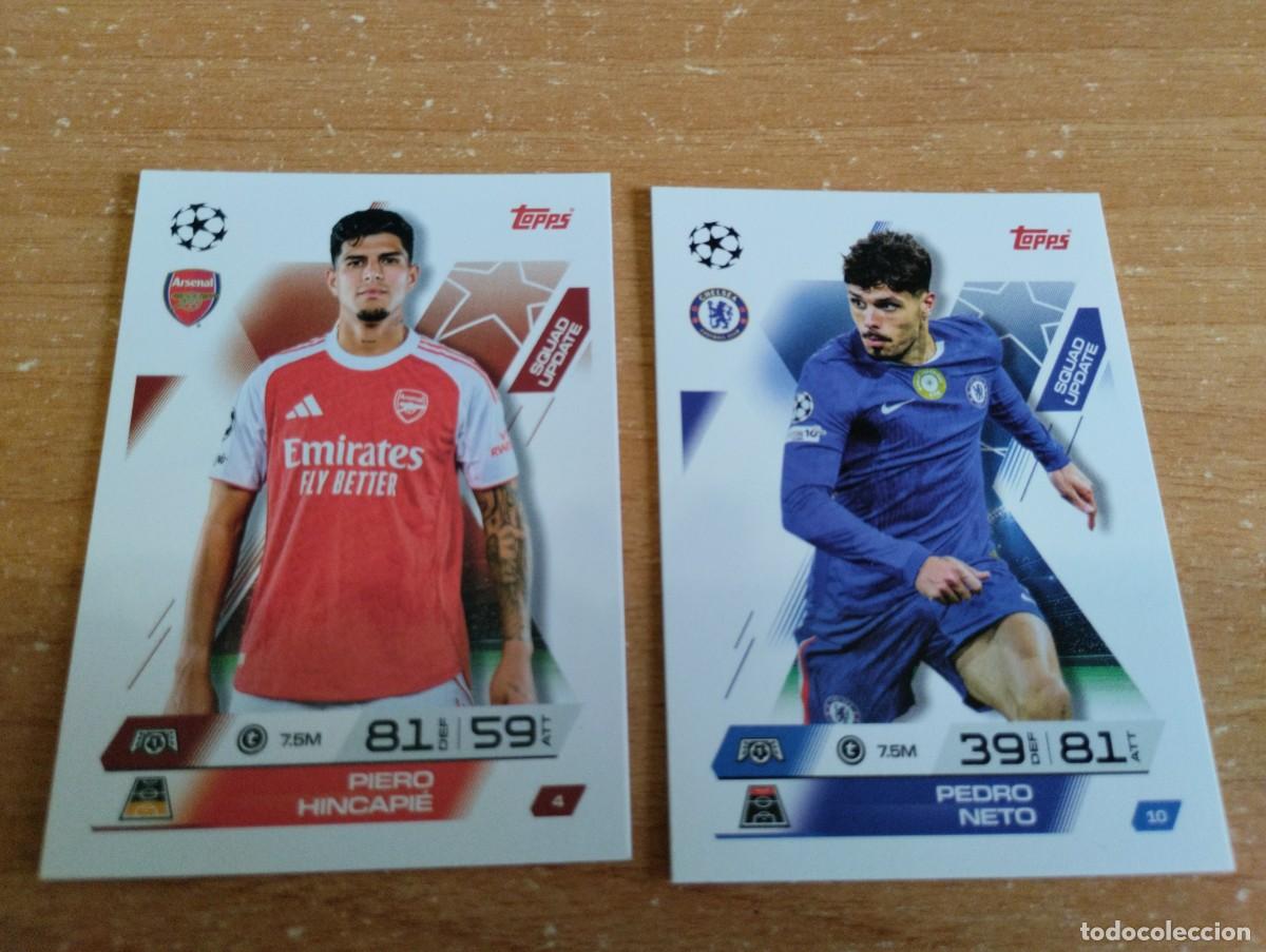 Cromos de f&uacute;tbol: Lote 2 cartas Match Attax