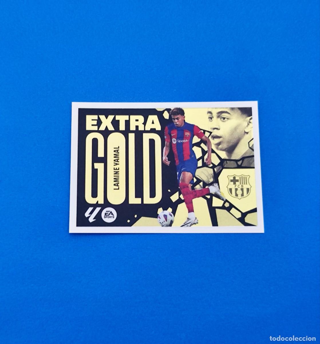 Cromos de f&uacute;tbol: Liga Este 2024 2025 / 24 25 Lamine Yamal Extra Gold Barcelona