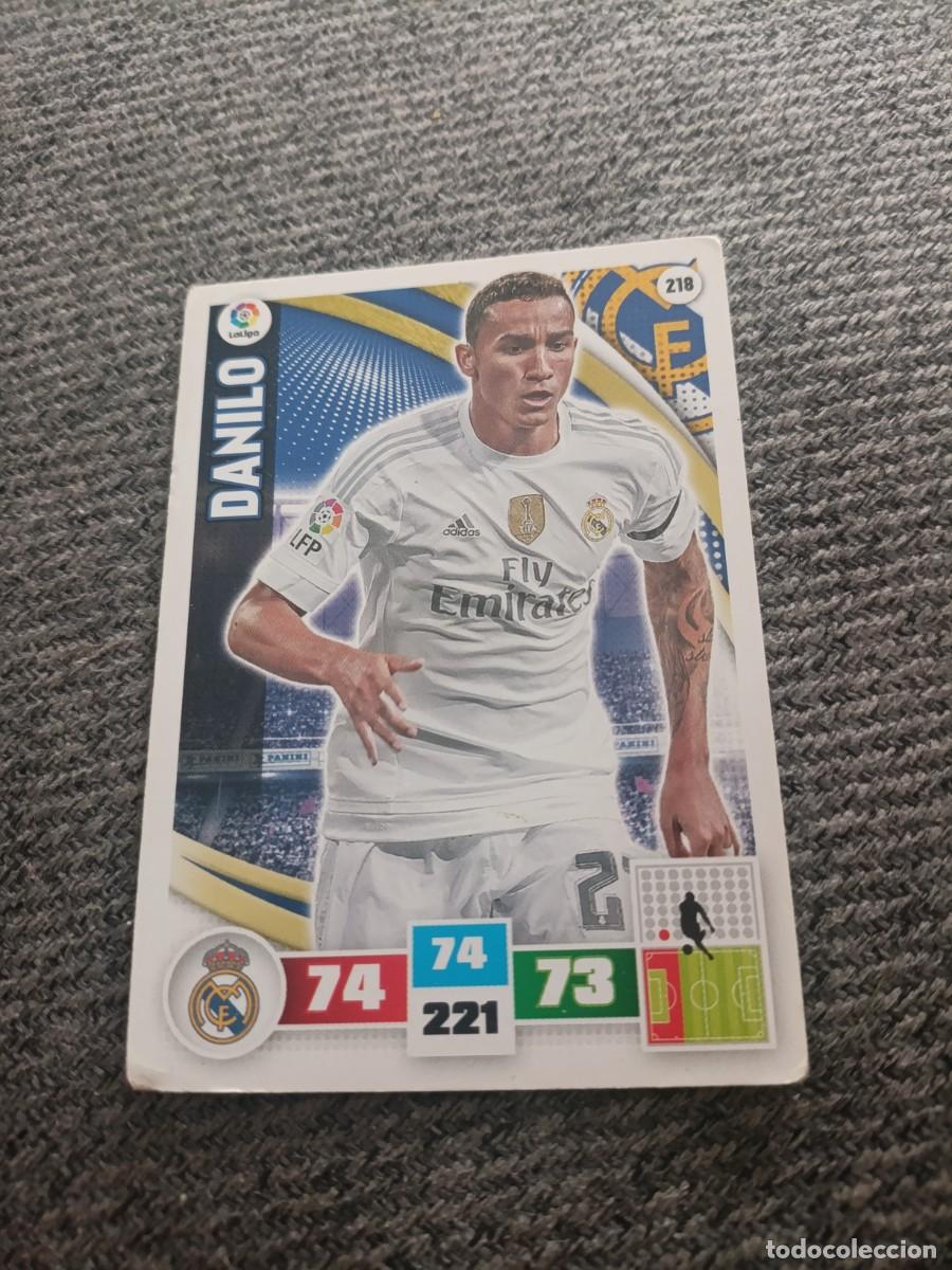 Cromos de f&uacute;tbol: Adrenalyn 15/16 Danilo Real madrid