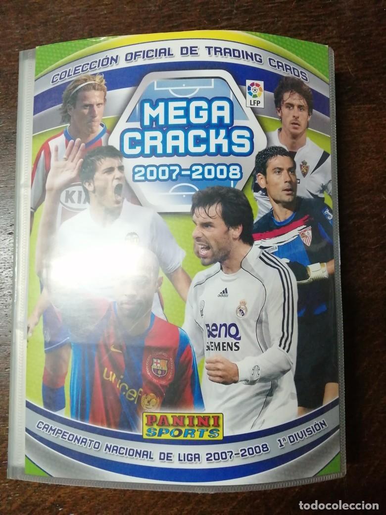 Cromos de f&uacute;tbol: ALBUM COMPLETO MEGACRACKS 2007 2008 CON MESSI N&ordm; 87 Y N&ordm; 387