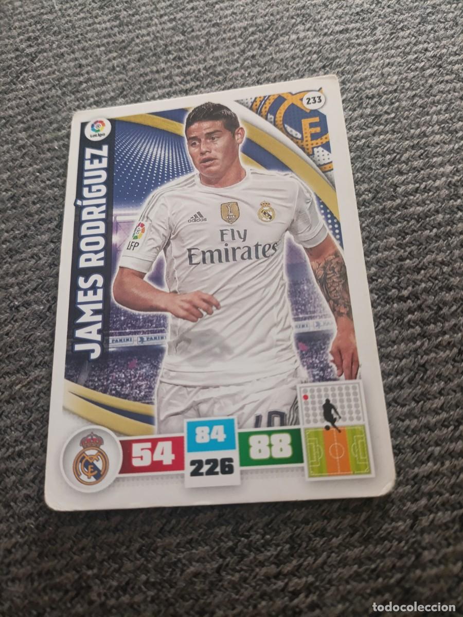 Football Stickers: Adrenalyn 15/16 James Rodr&iacute;guez Real Madrid