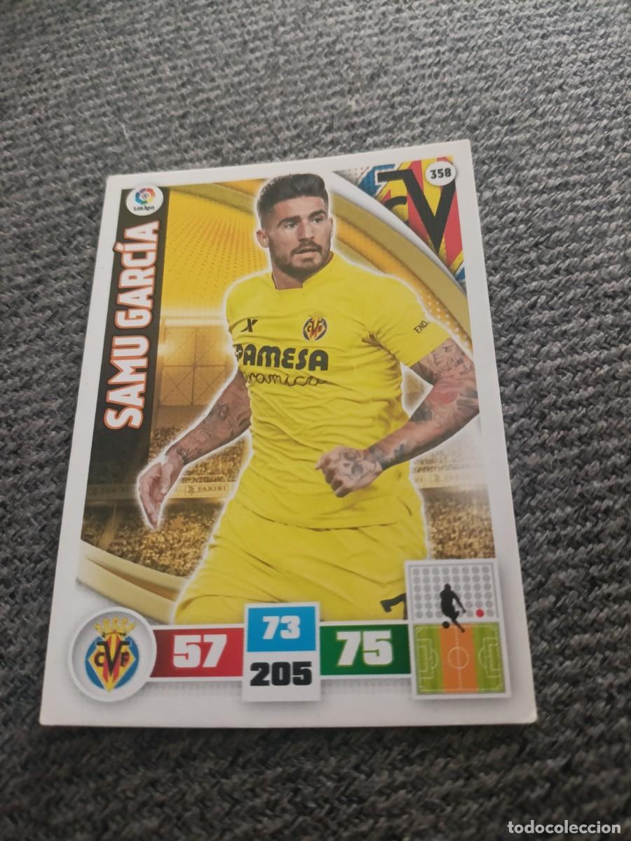 Football Stickers: Adrenalyn 15/16 Samu Garc&iacute;a Villarreal
