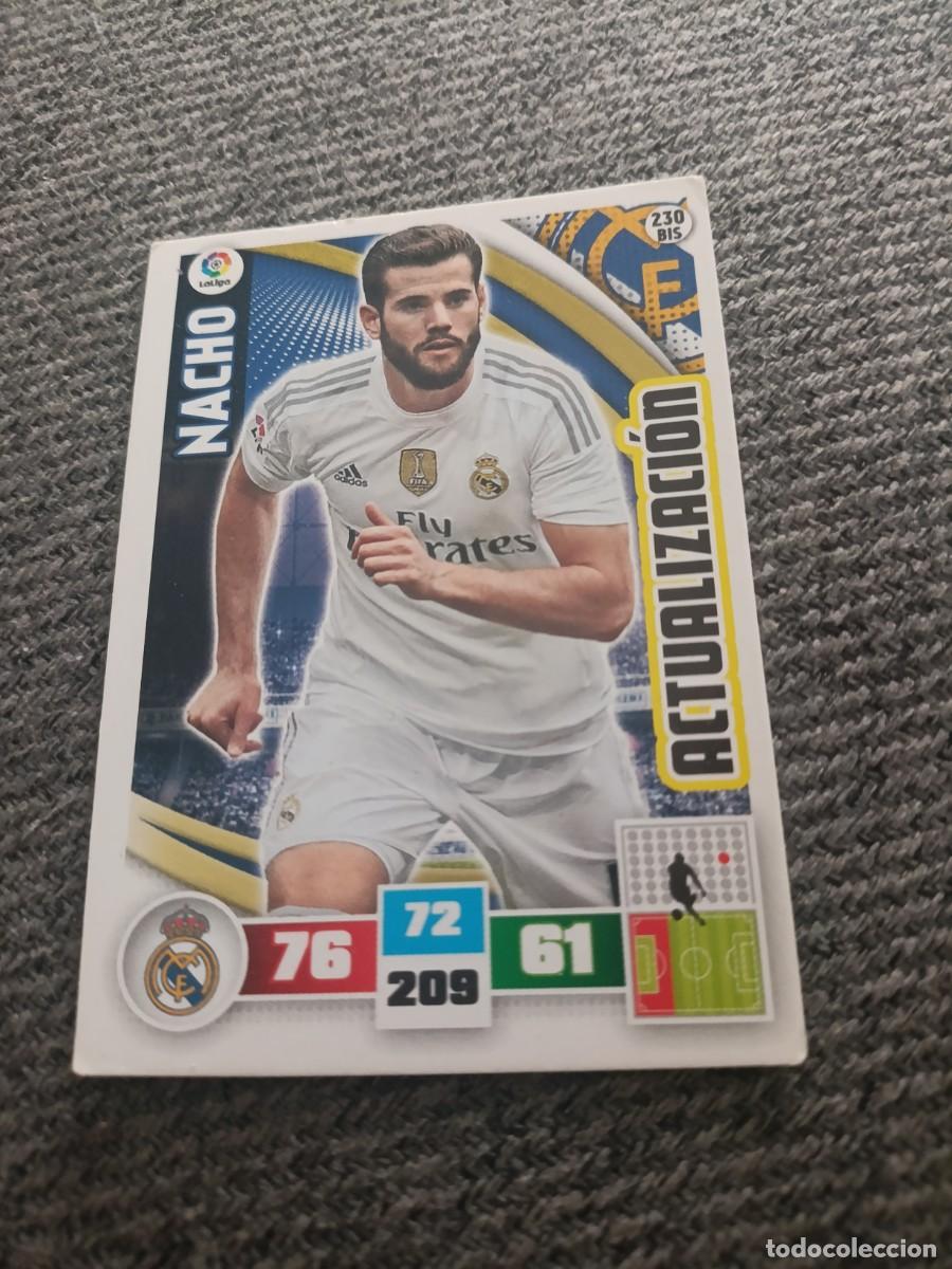 Football Stickers: Adrenalyn 15/16 Nacho Real Madrid