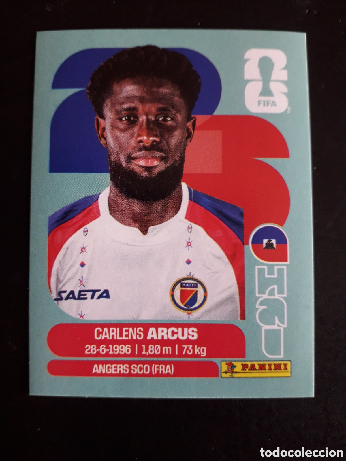 Cromos de f&uacute;tbol: ARCUS HAIT&Iacute; HAI 3 MUNDIAL F&Uacute;TBOL 2026 FIFA WORLD CUP PANINI SIN PEGAR PEDIDO M&Iacute;NIMO 3&euro;