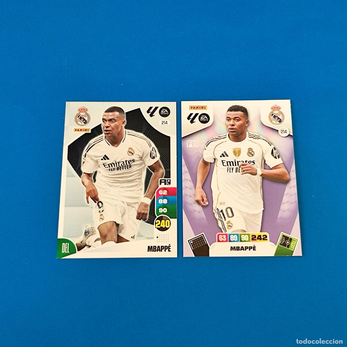 Cromos de f&uacute;tbol: Adrenalyn 2024 2025 / 24 25 - 2025 2026 / 25 26 Mbapp&eacute; Real Madrid