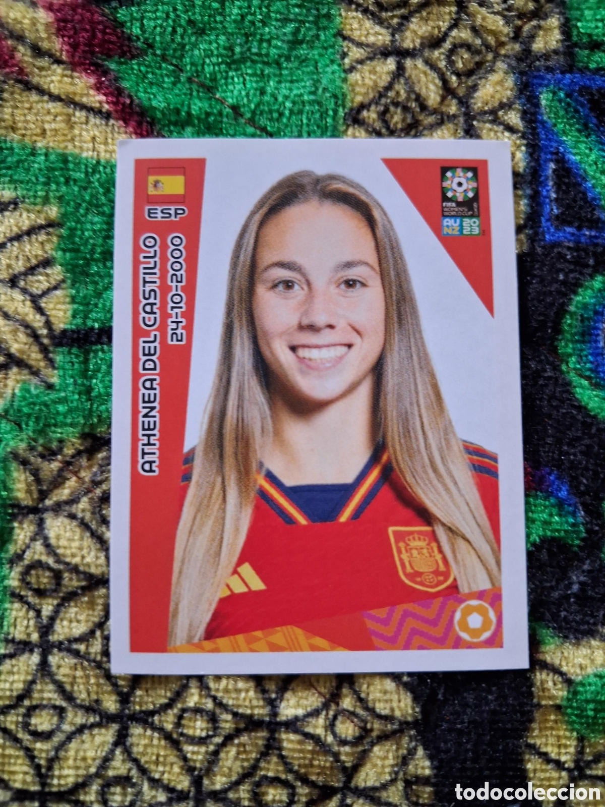 Football Stickers: STICKERS FIFA WOMEN'S WORLD CUP 2023 N&ordm; 150 ATHENEA CASTILLO ESP ESPA&Ntilde;A PANINI