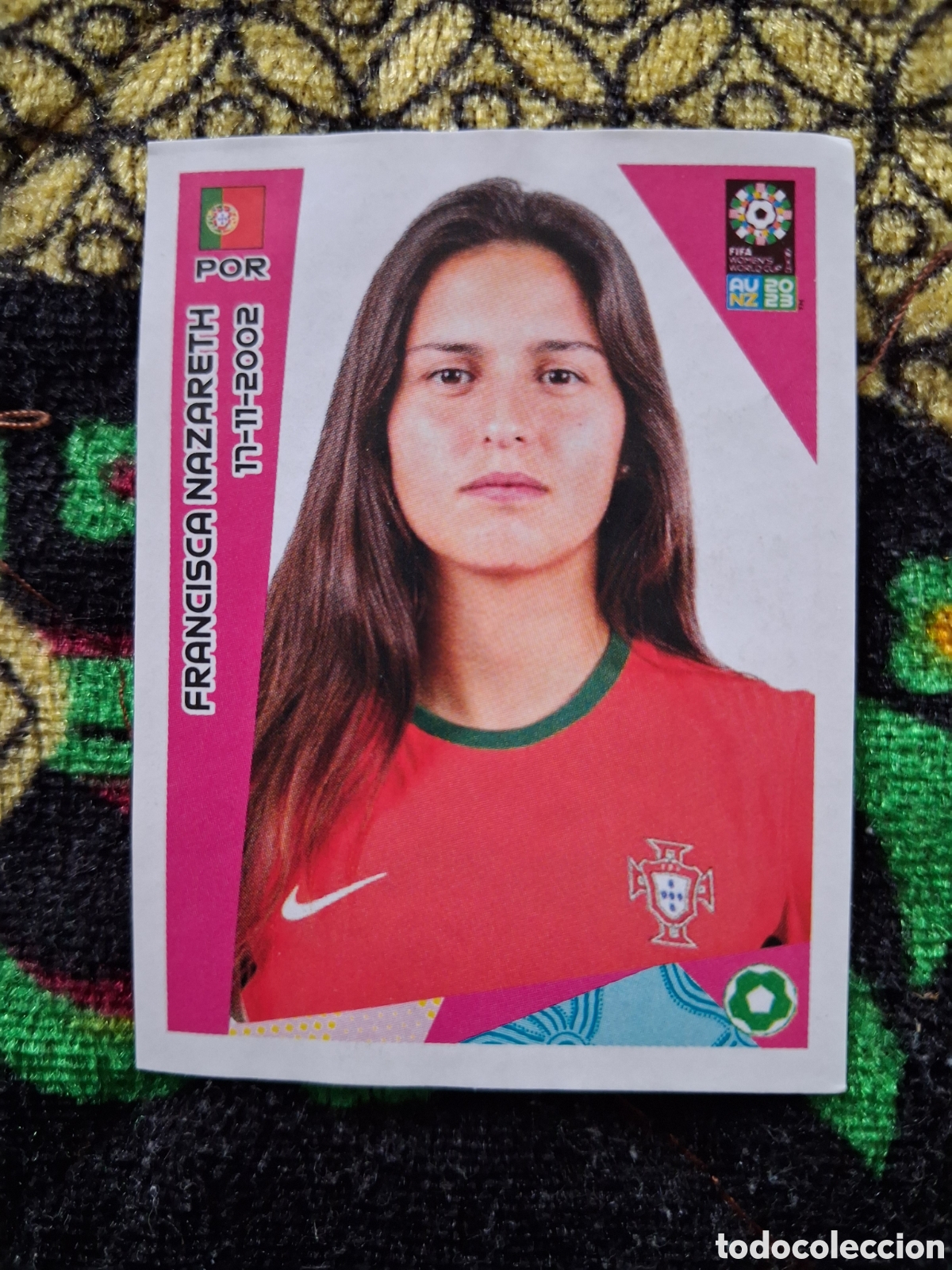 Cromos de f&uacute;tbol: 371 FRANCISCA kika NAZARETH PORTUGAL CROMO PANINI FUTBOL FEMENINO MUNDIAL 2023 WORLD CUP WOMEN