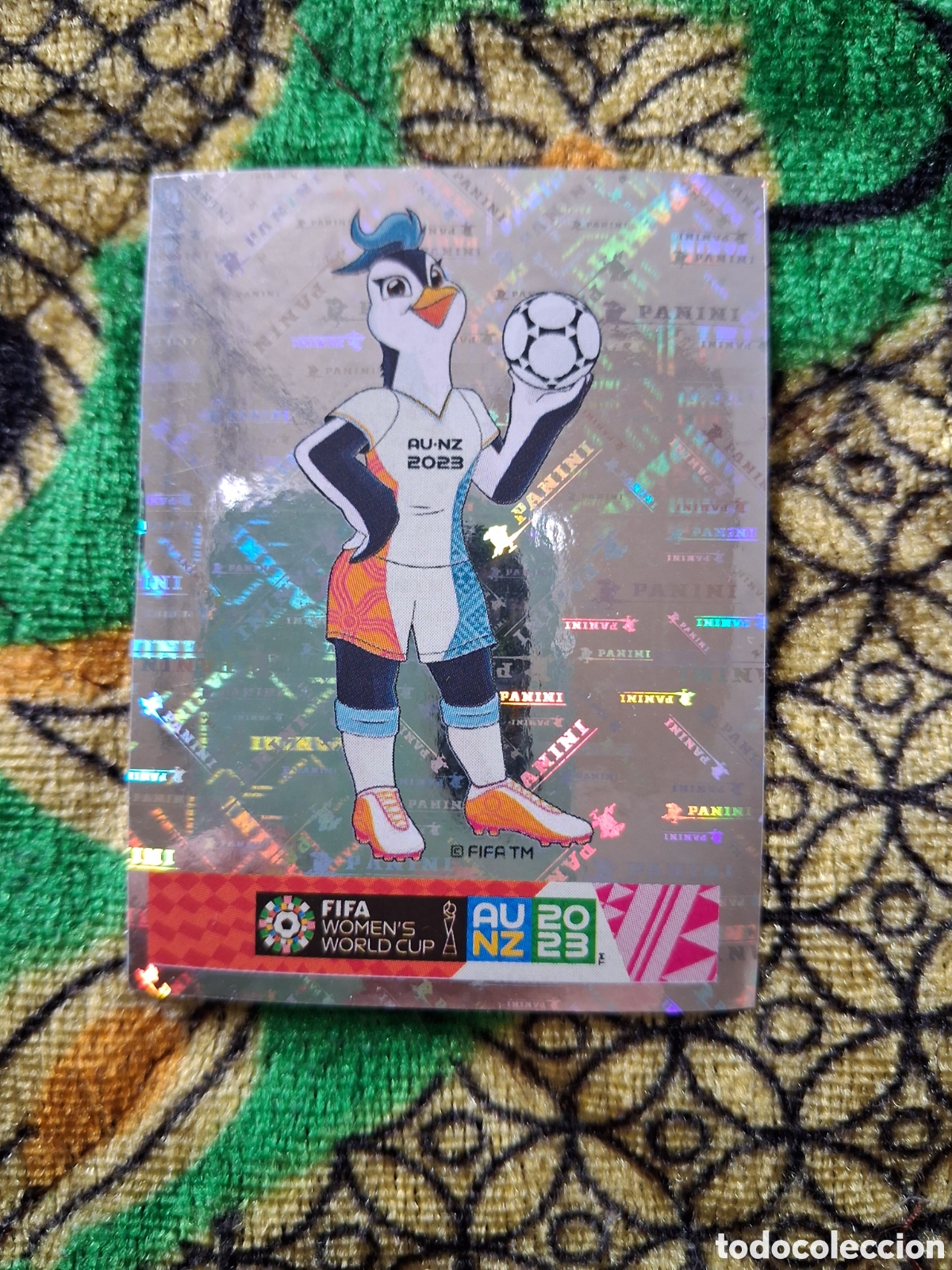 Cromos de f&uacute;tbol: 3 MASCOTA TAZUNI MUNDIAL FEMENINO 2023 23 AU NZ WOMEN'S WORLD CUP PANINI
