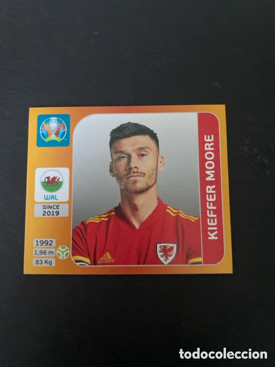 Cromos de f&uacute;tbol: Cromo Euro 2020 Pais de Gal&eacute;s N* 118