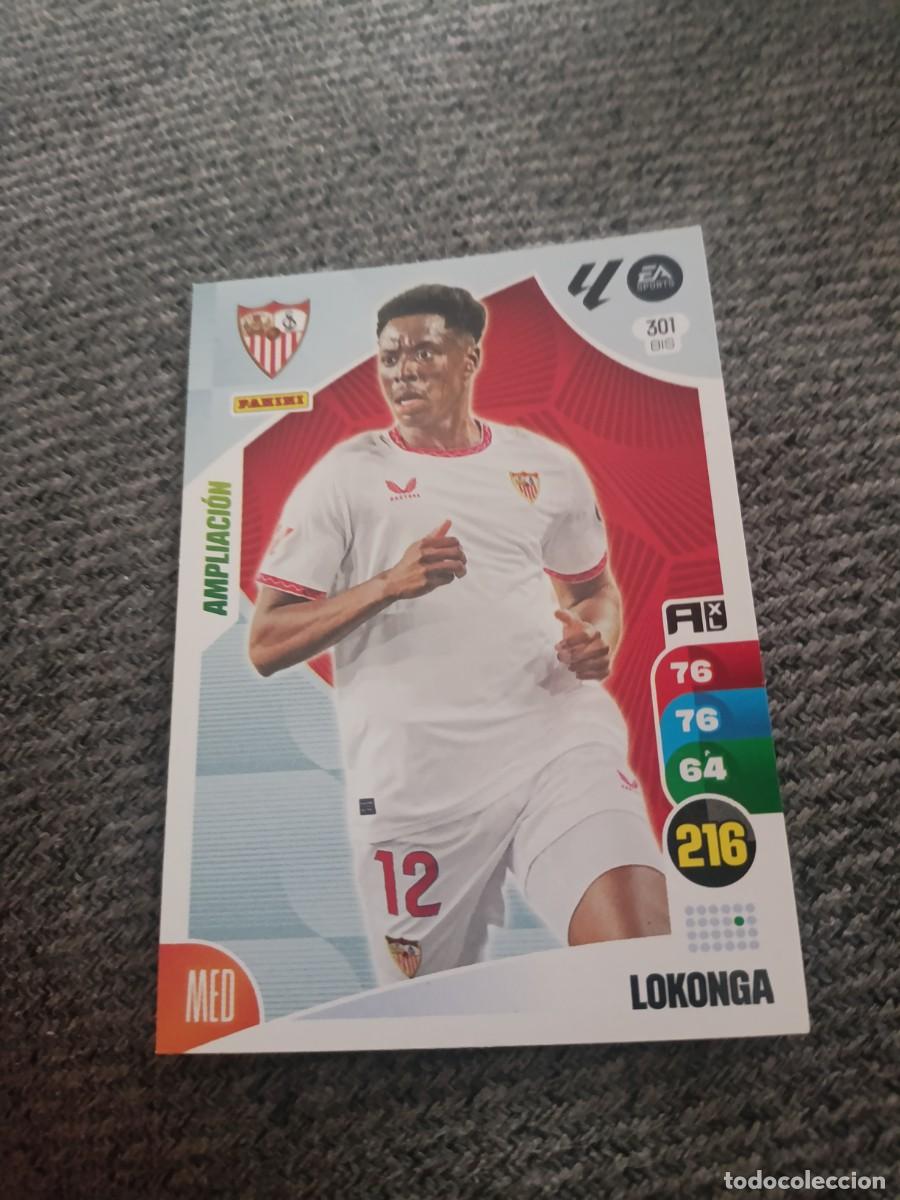 Cromos de f&uacute;tbol: Adrenalyn 24/25 Lokonga Sevilla