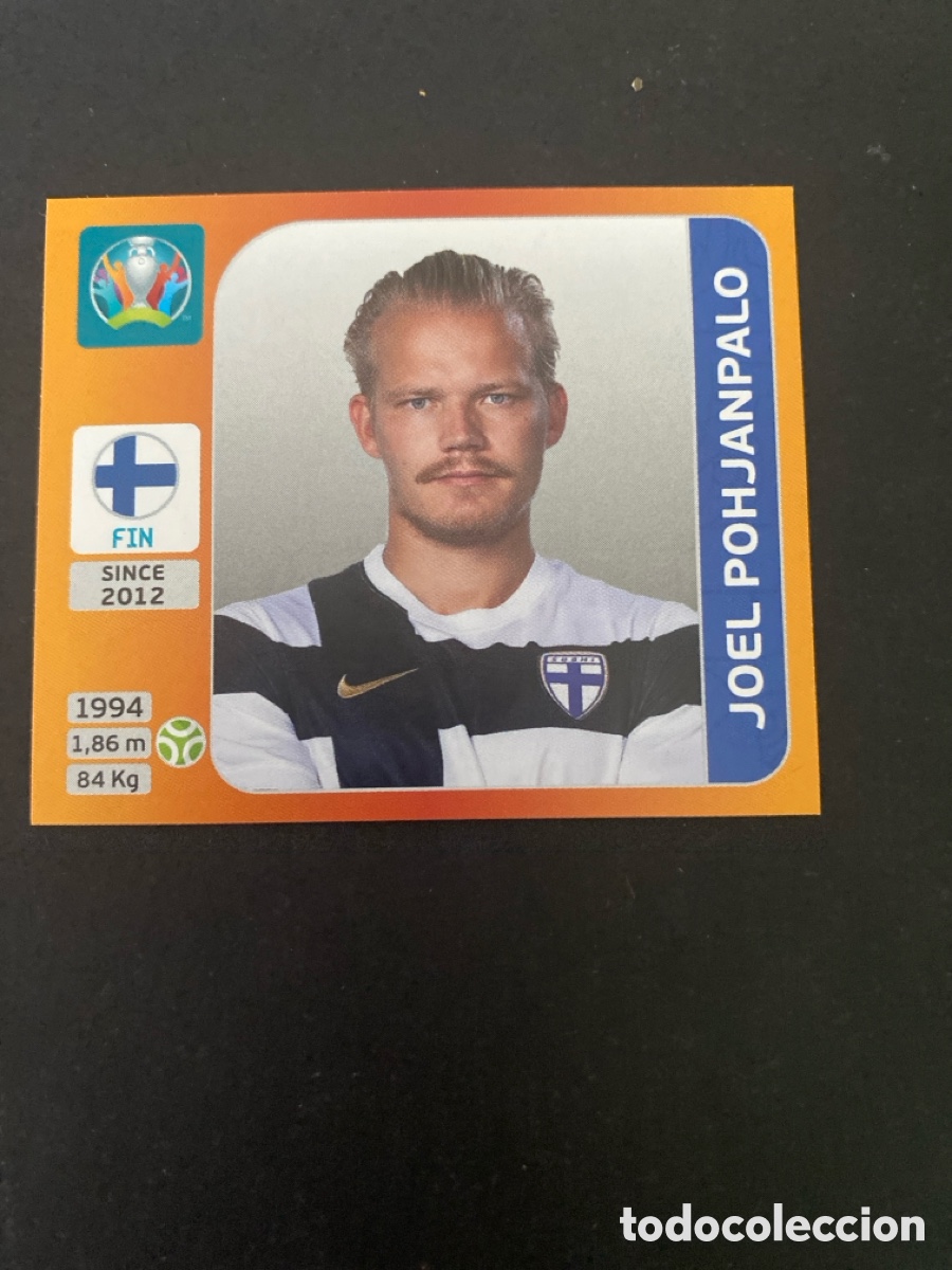 Cromos de f&uacute;tbol: Cromo Euro 2020 Finlandia N* 196