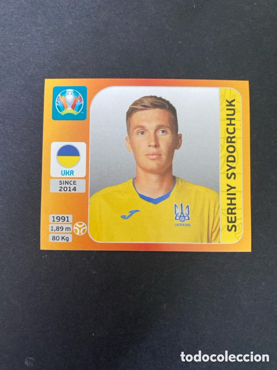 Cromos de f&uacute;tbol: Cromo Euro 2020 Ucrania N* 337