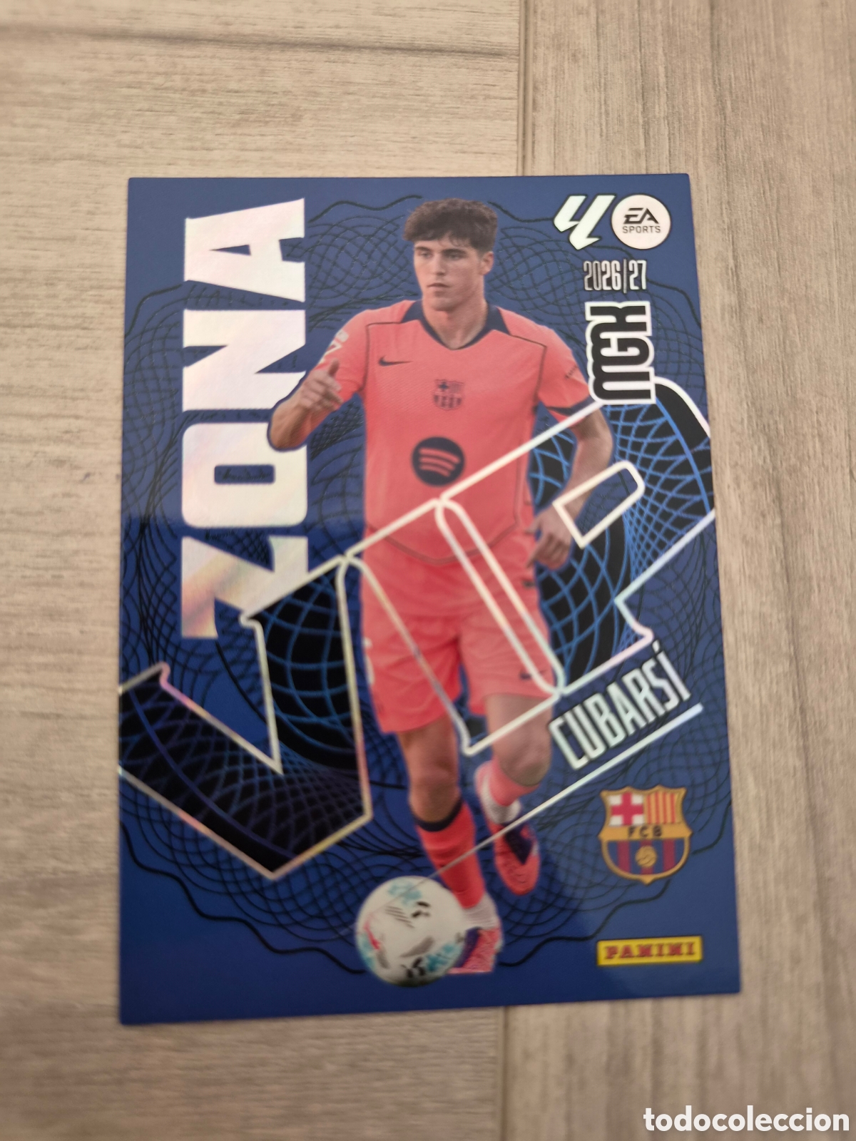 Cromos de f&uacute;tbol: N&deg;391 Zona Vip Cubarsi Megacracks 26/27