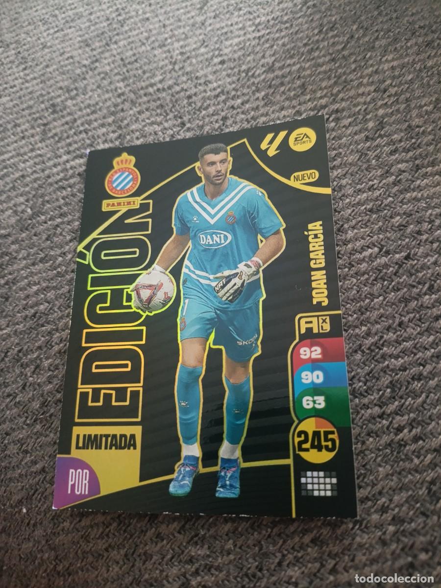 Cromos de f&uacute;tbol: Adrenalyn 24/25 Joan Garc&iacute;a Espa&ntilde;ol edici&oacute;n limitada