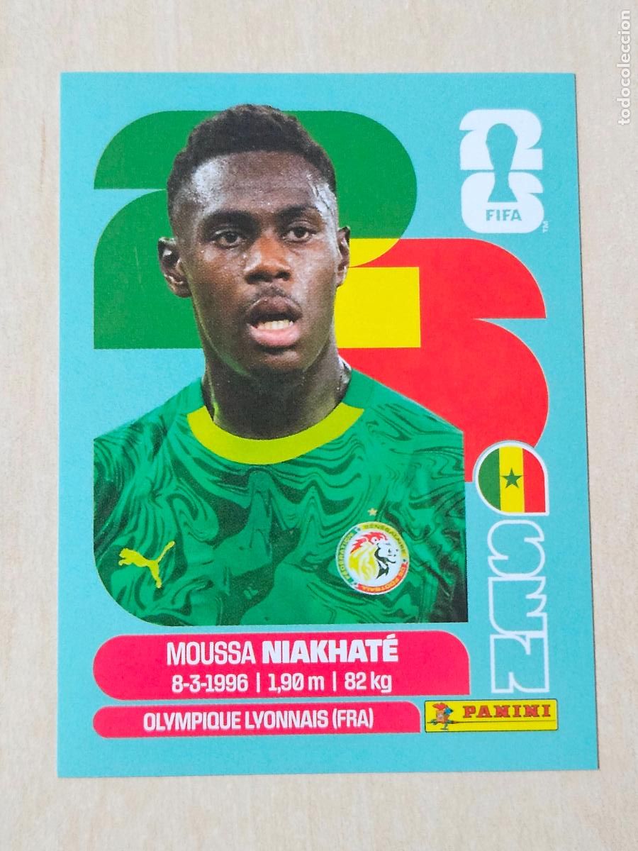 Figurine di Calcio: CROMO SEN4 SEN 4 NIAKHATE SENEGAL - MUNDIAL FIFA WORLD CUP 2026 STICKER PANINI SIN PEGAR