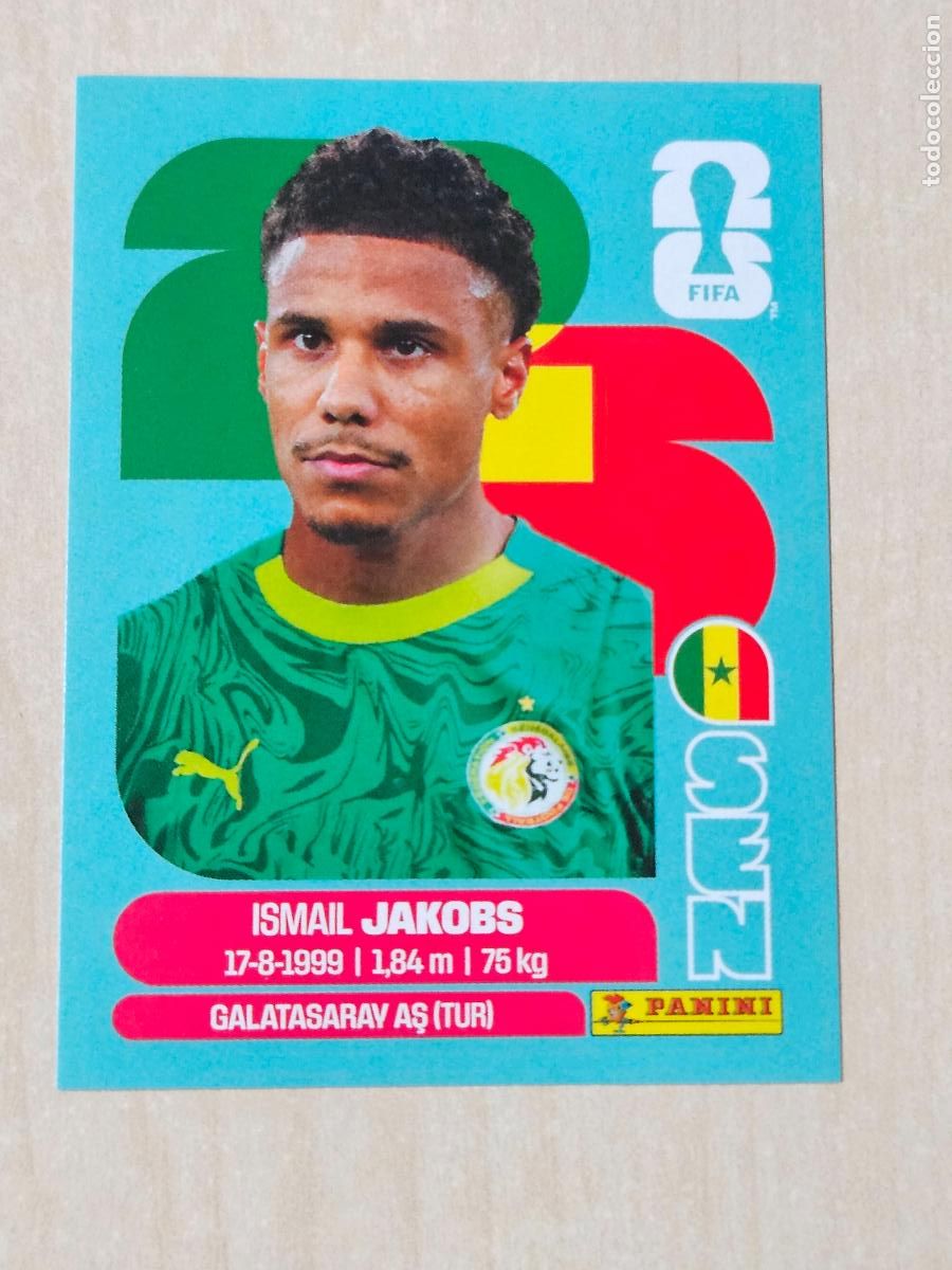 Cromos de Futebol: CROMO SEN6 SEN 6 ISMAEL JAKOBS SENEGAL - MUNDIAL FIFA WORLD CUP 2026 STICKER PANINI SIN PEGAR