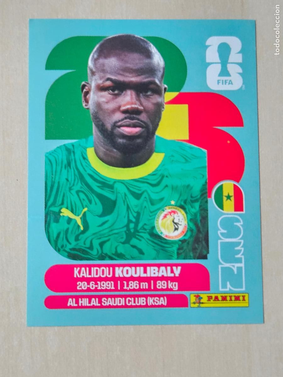 Cromos de Futebol: CROMO SEN8 SEN 8 KOULIBALY SENEGAL - MUNDIAL FIFA WORLD CUP 2026 STICKER PANINI SIN PEGAR