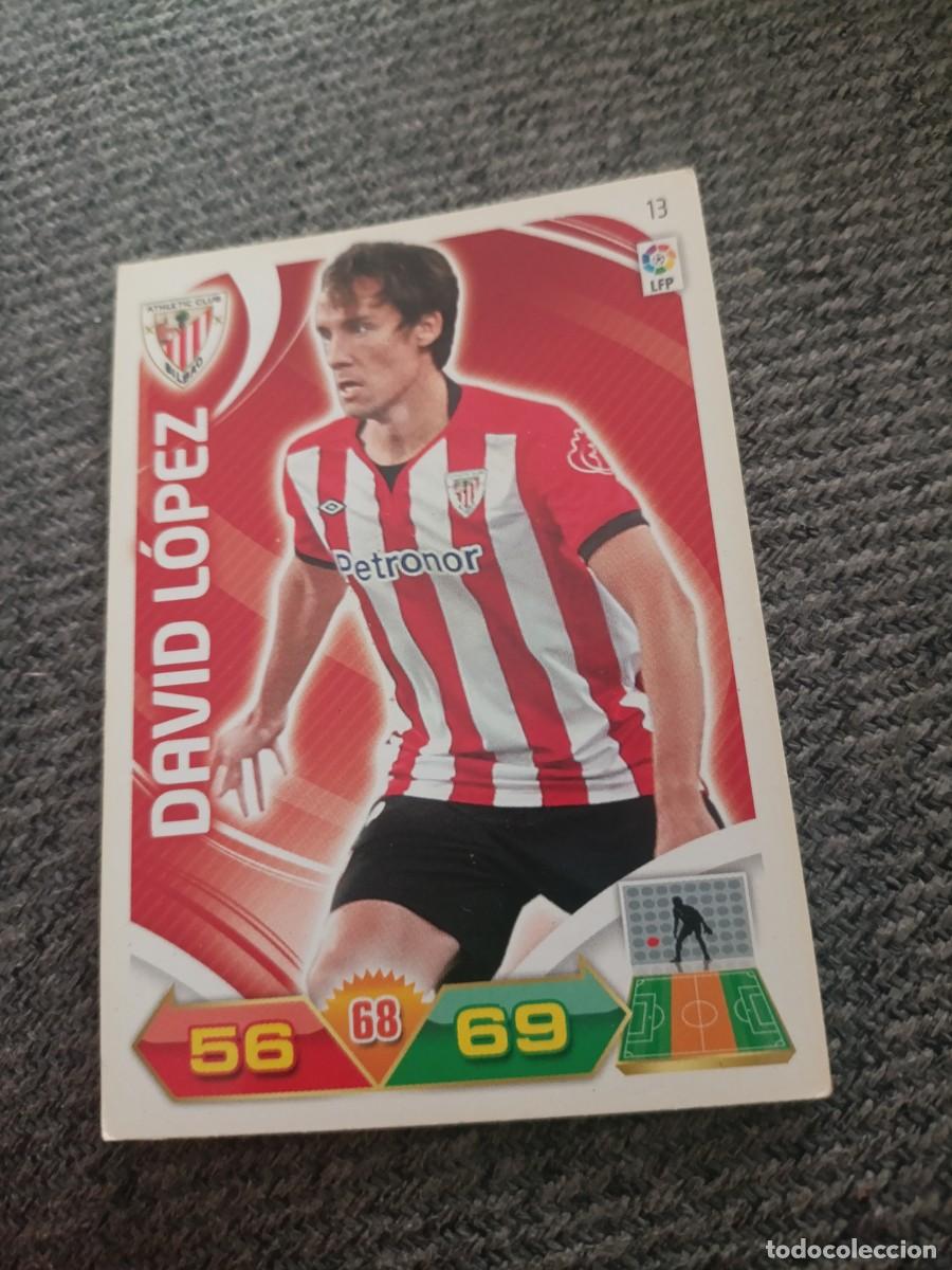 Fu&szlig;ball-Sticker: Adrenalyn 11/12 David L&oacute;pez Athletic club de Bilbao
