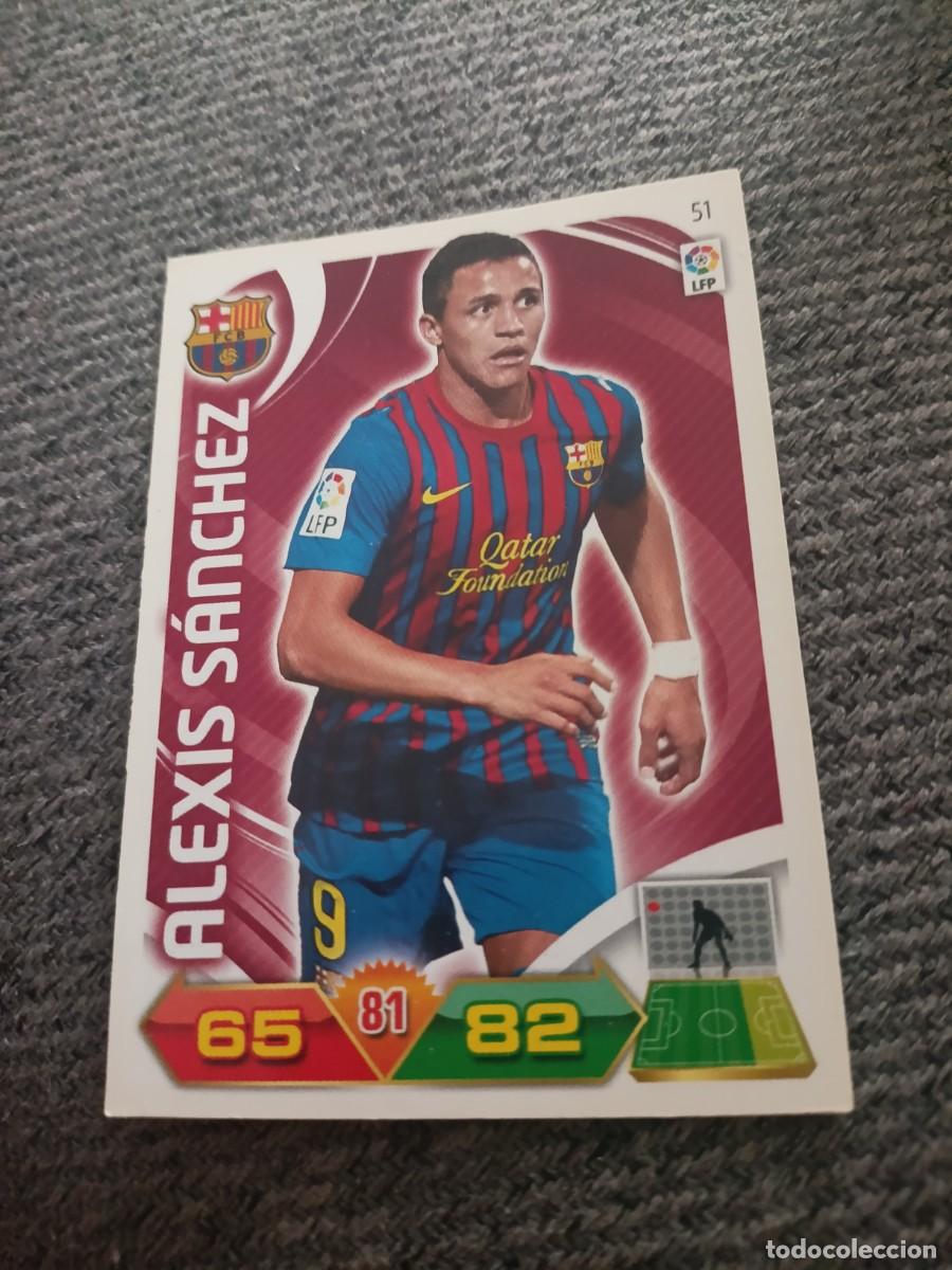 Cromos de f&uacute;tbol: Adrenalyn 11/12 Alexis S&aacute;nchez Barcelona