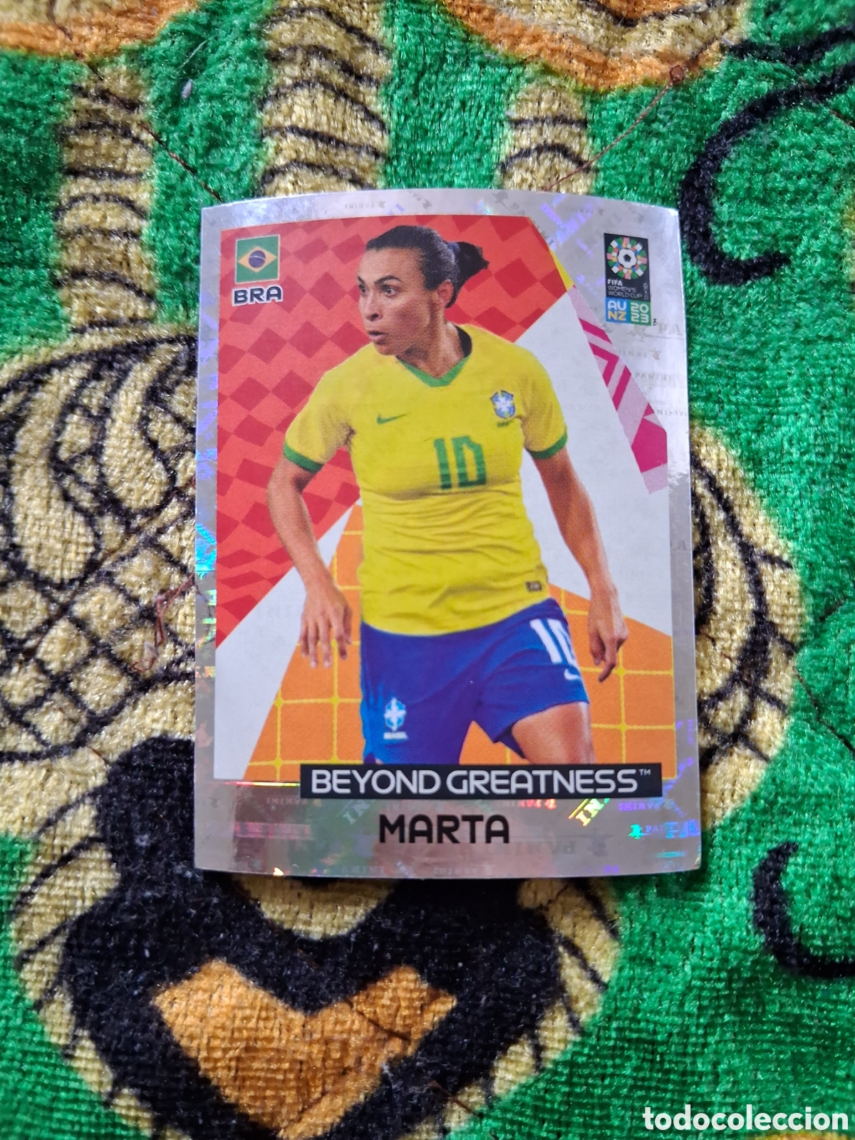 Cromos de f&uacute;tbol: Mundial Femenino 2023 AU NZ Beyond Greatness 299 Marta